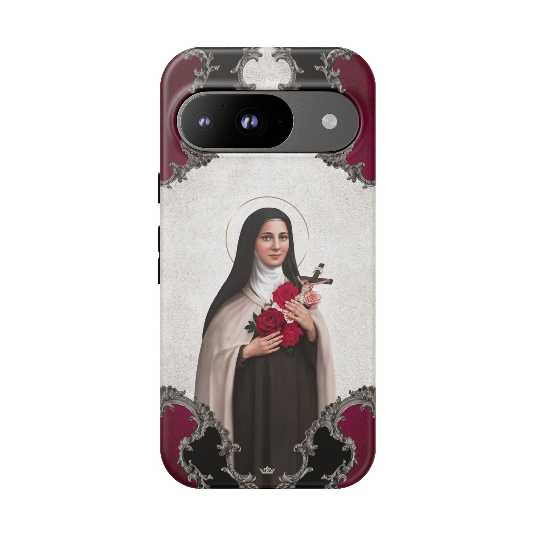 St. Therese of Lisieux Hard Phone Case (Baroque) Copyright VENXARA
