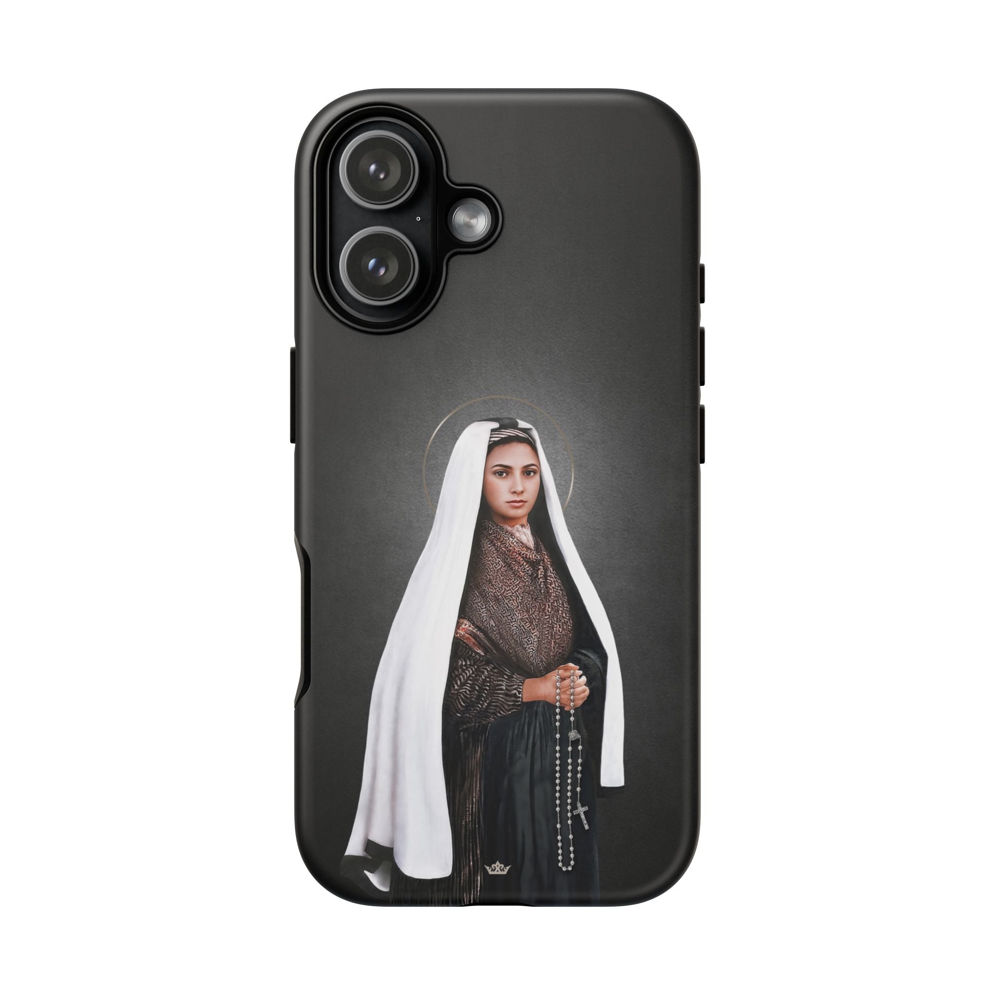 St. Bernadette Hard Phone Case (Dark) Copyright VENXARA