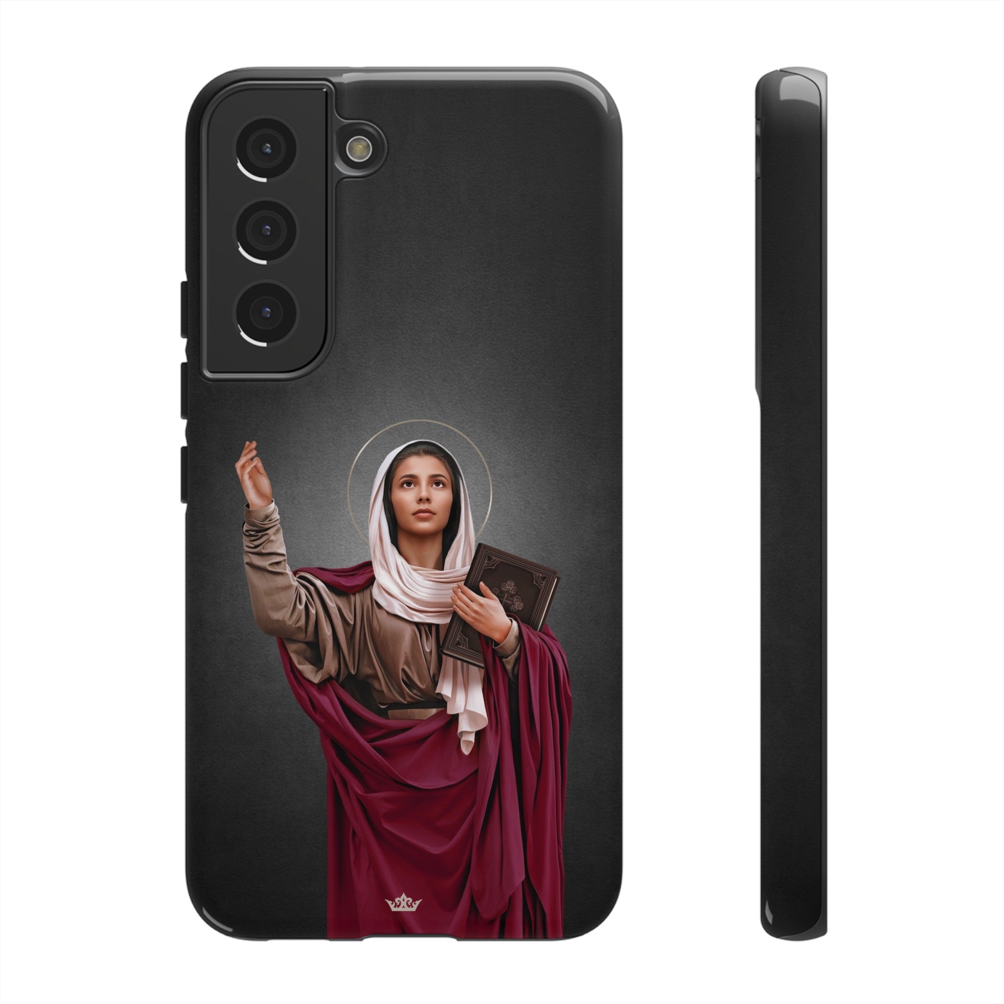 St. Monica Hard Phone Case (Dark)