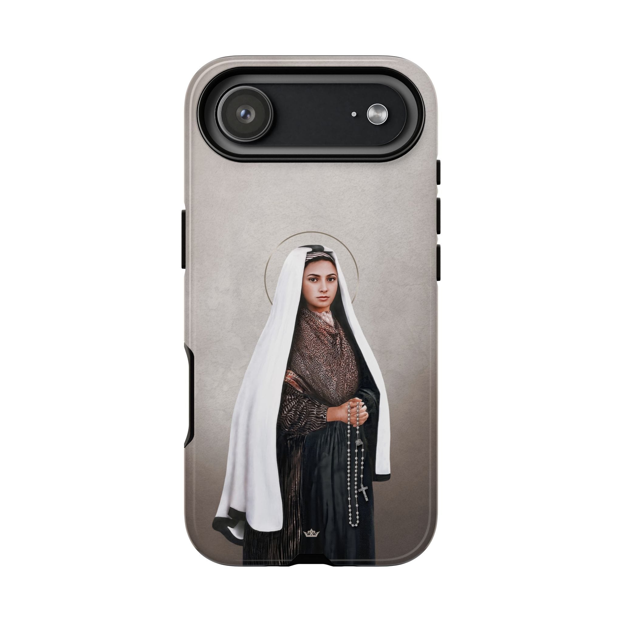St. Bernadette Hard Phone Case (Light) Copyright VENXARA