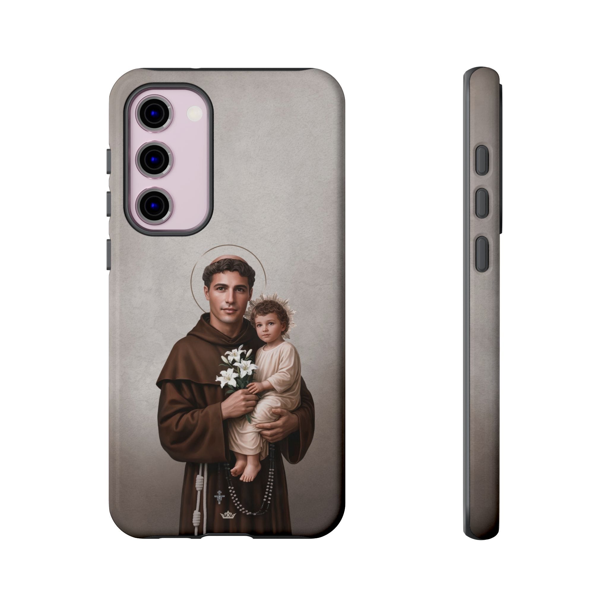 St. Anthony of Padua Hard Phone Case (Light) Copyright VENXARA
