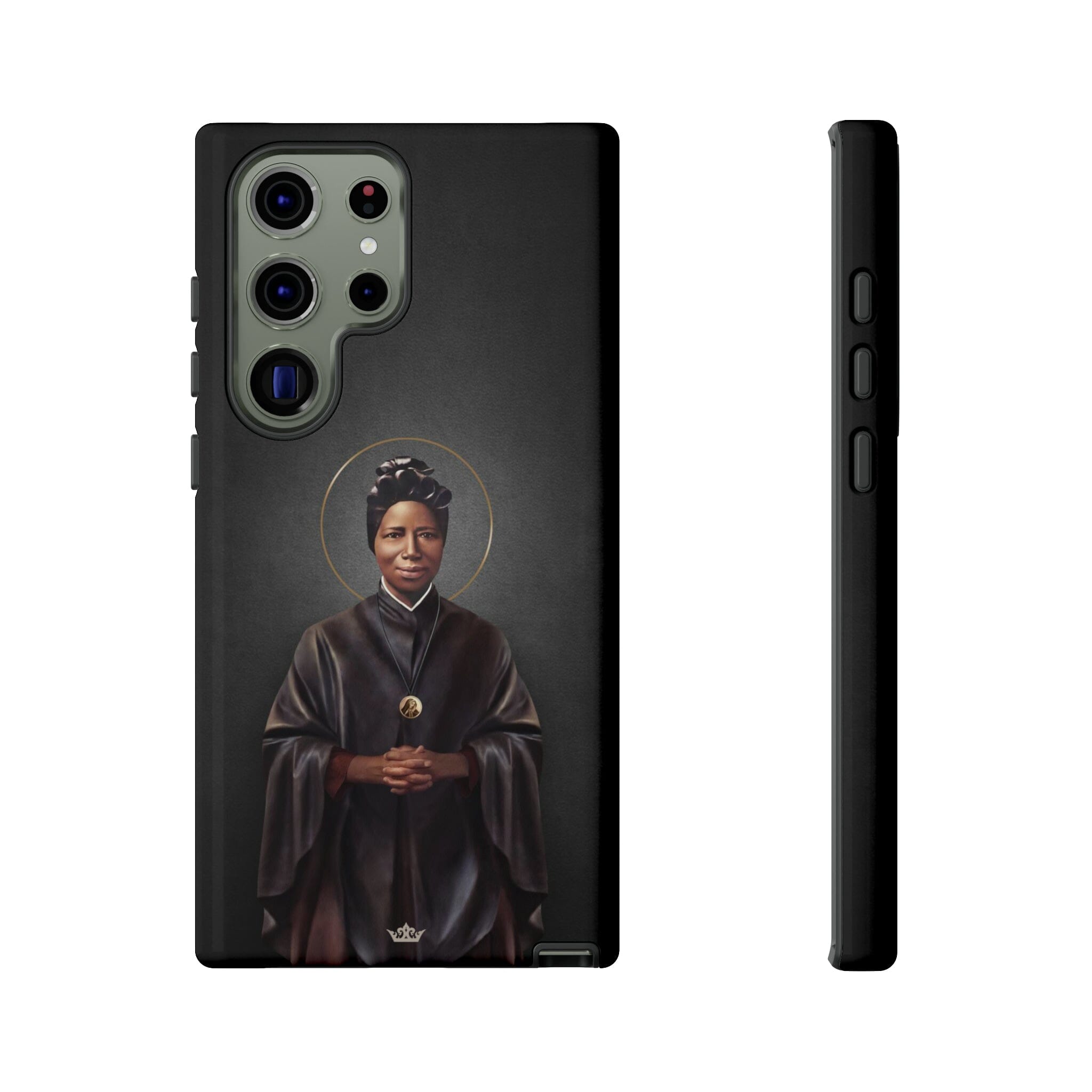 St. Josephine Bakhita Hard Phone Case (Dark)