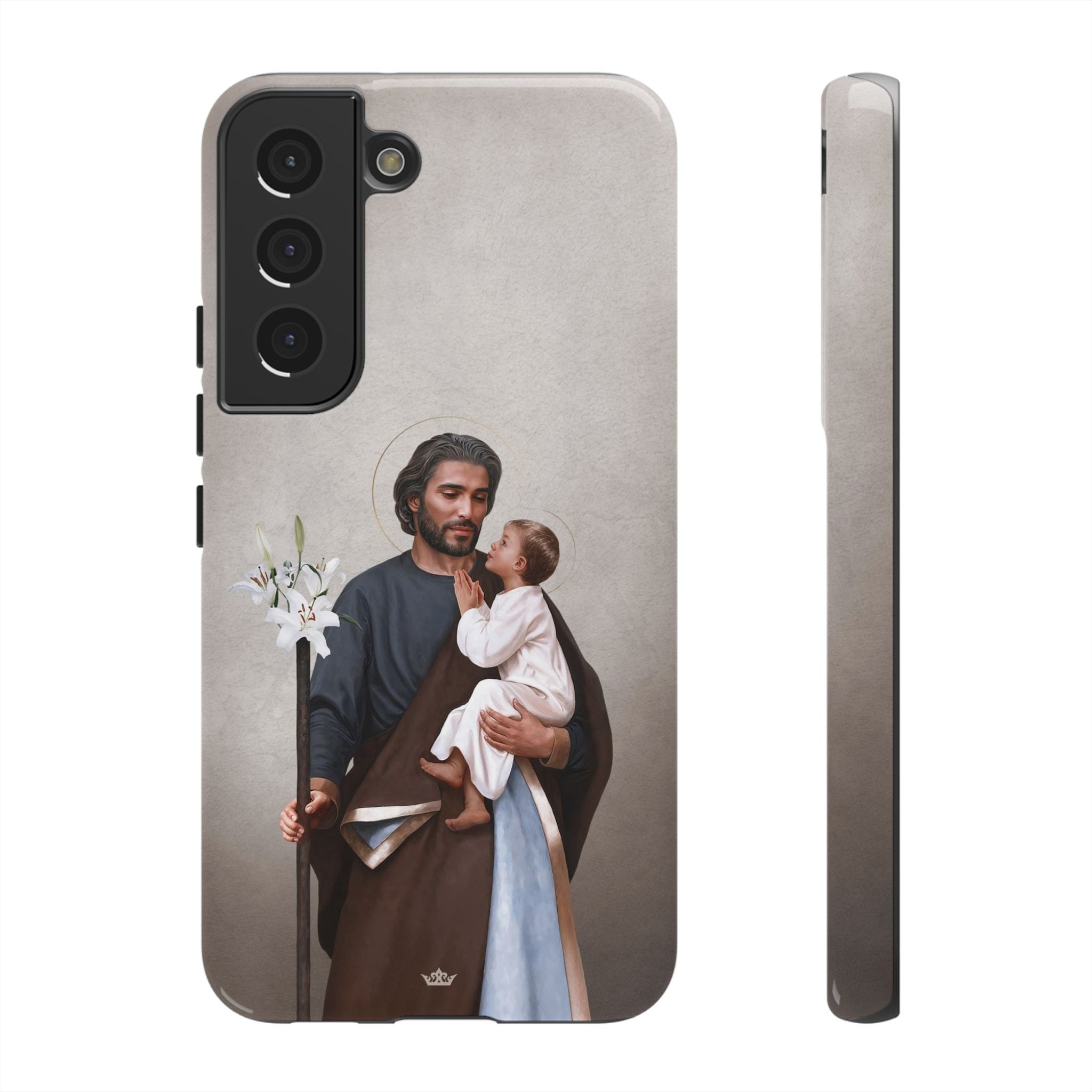St. Joseph Hard Phone Case (Light) Copyright VENXARA