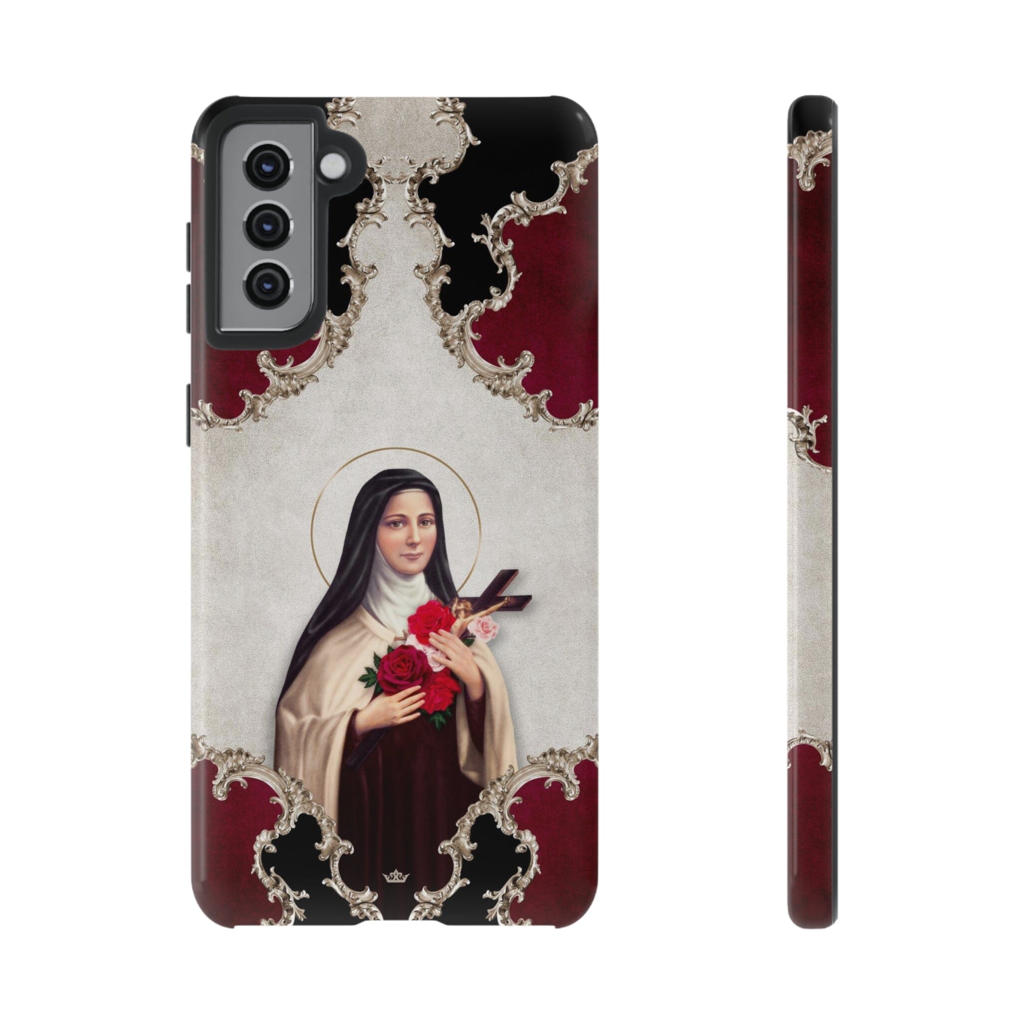 St. Therese of Lisieux Hard Phone Case (Baroque)