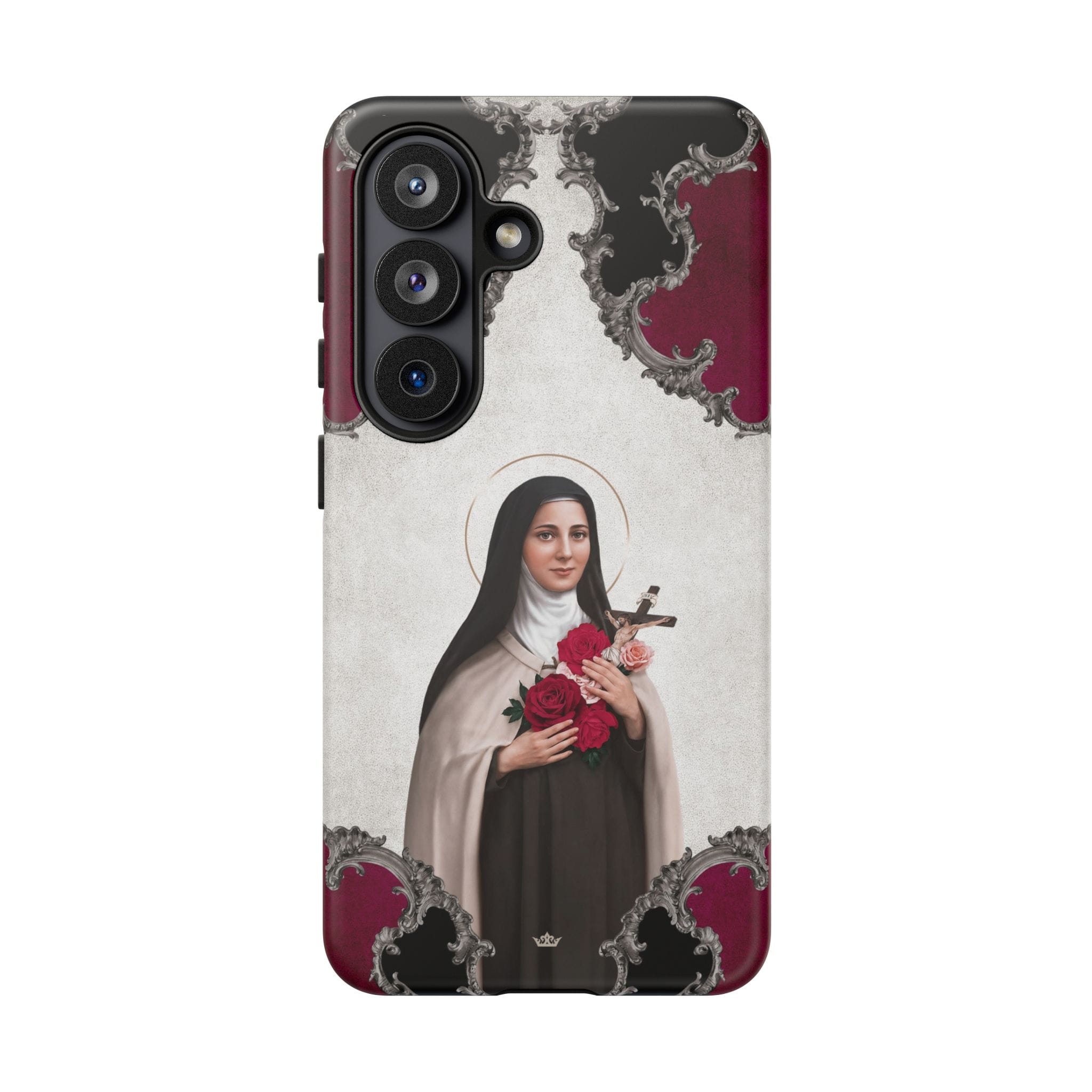 St. Therese of Lisieux Hard Phone Case (Baroque) Copyright VENXARA