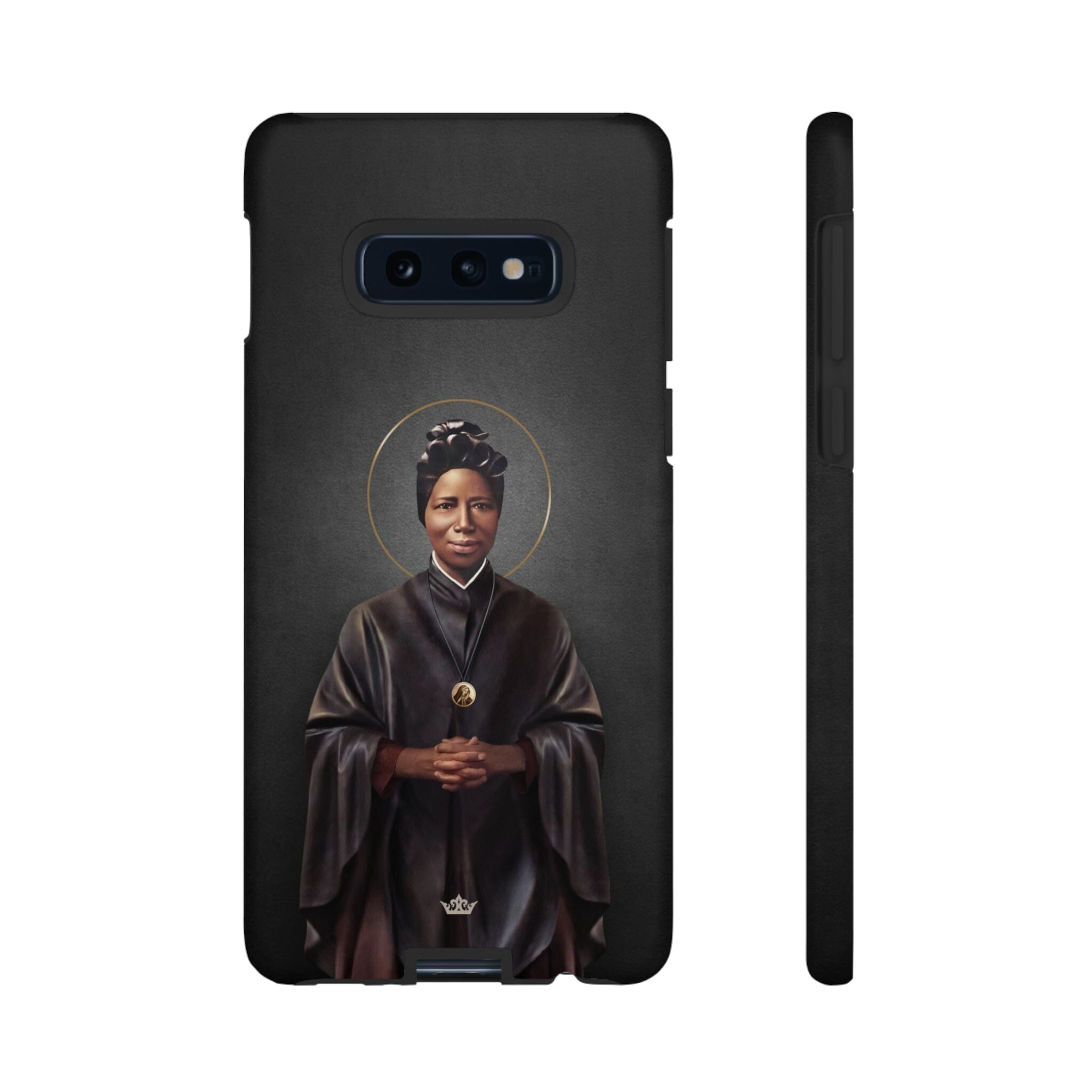 St. Josephine Bakhita Hard Phone Case (Dark)