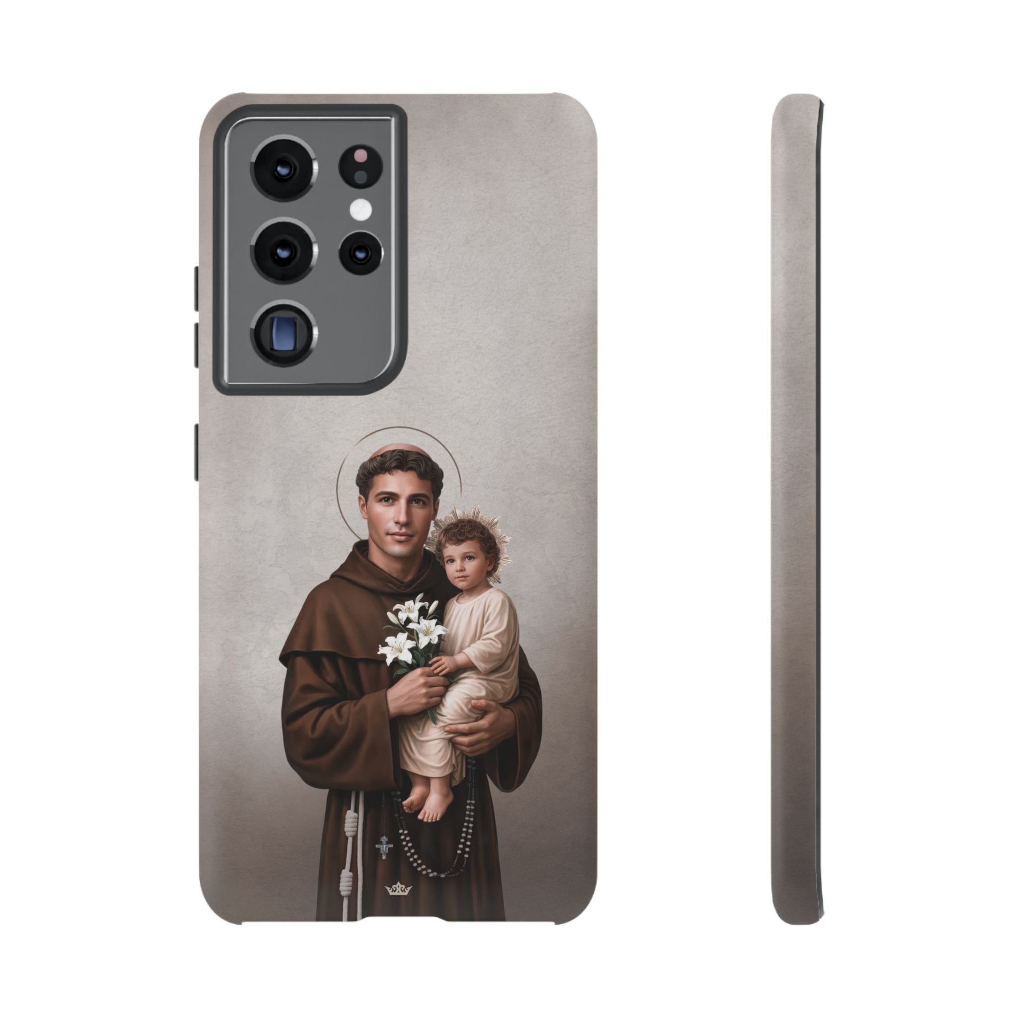 St. Anthony of Padua Hard Phone Case (Light) Copyright VENXARA