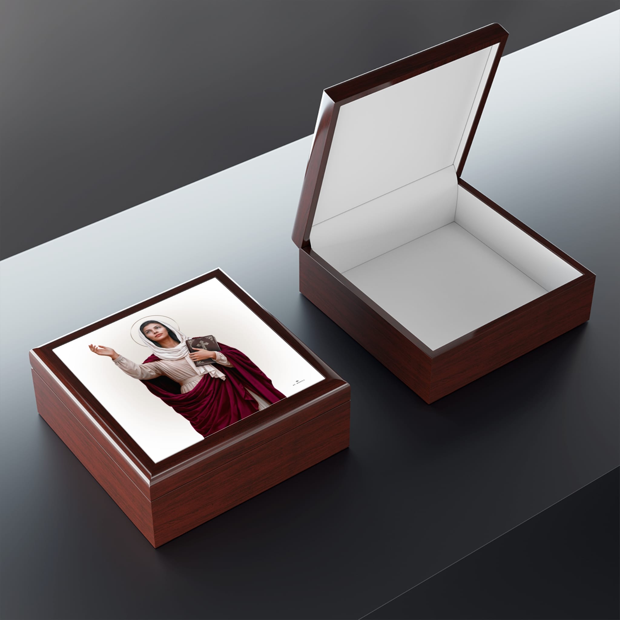 St. Monica Keepsake Box Copyright VENXARA