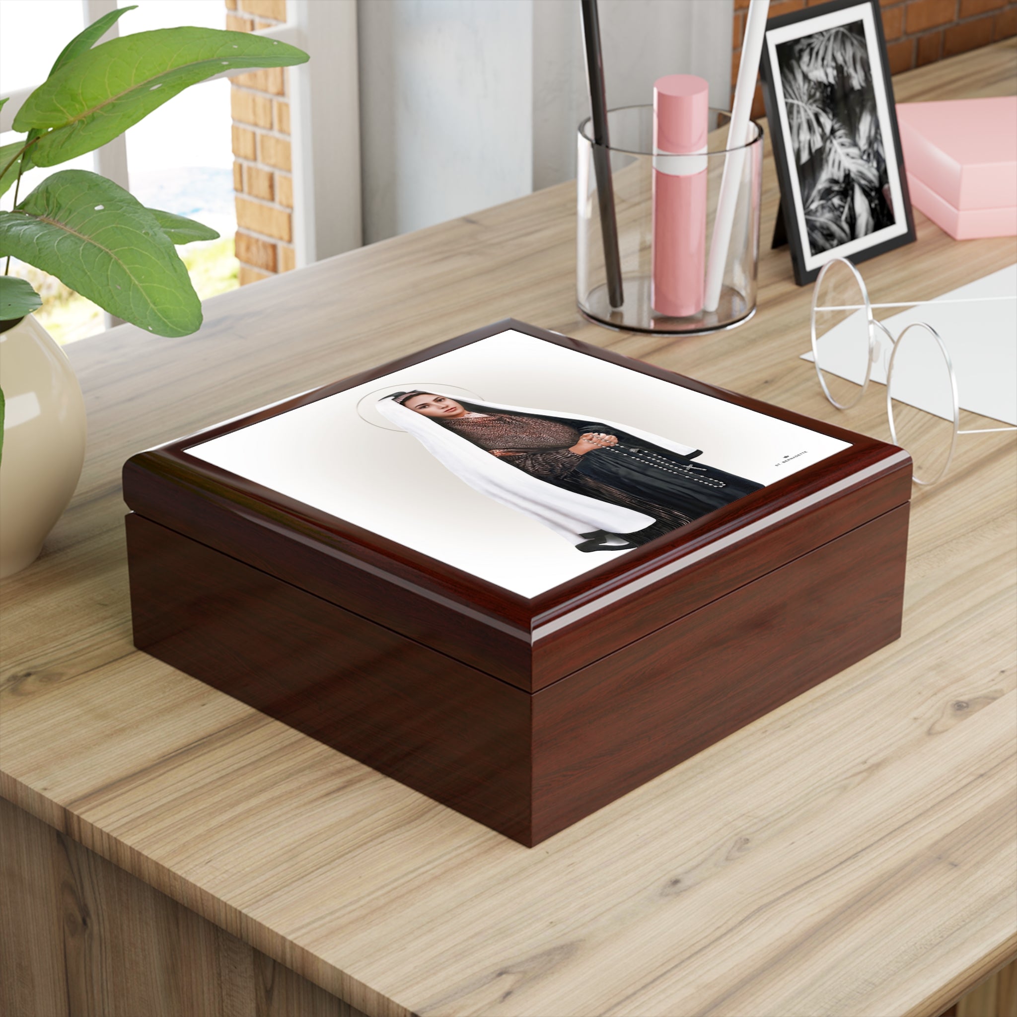 St. Bernadette Keepsake Box