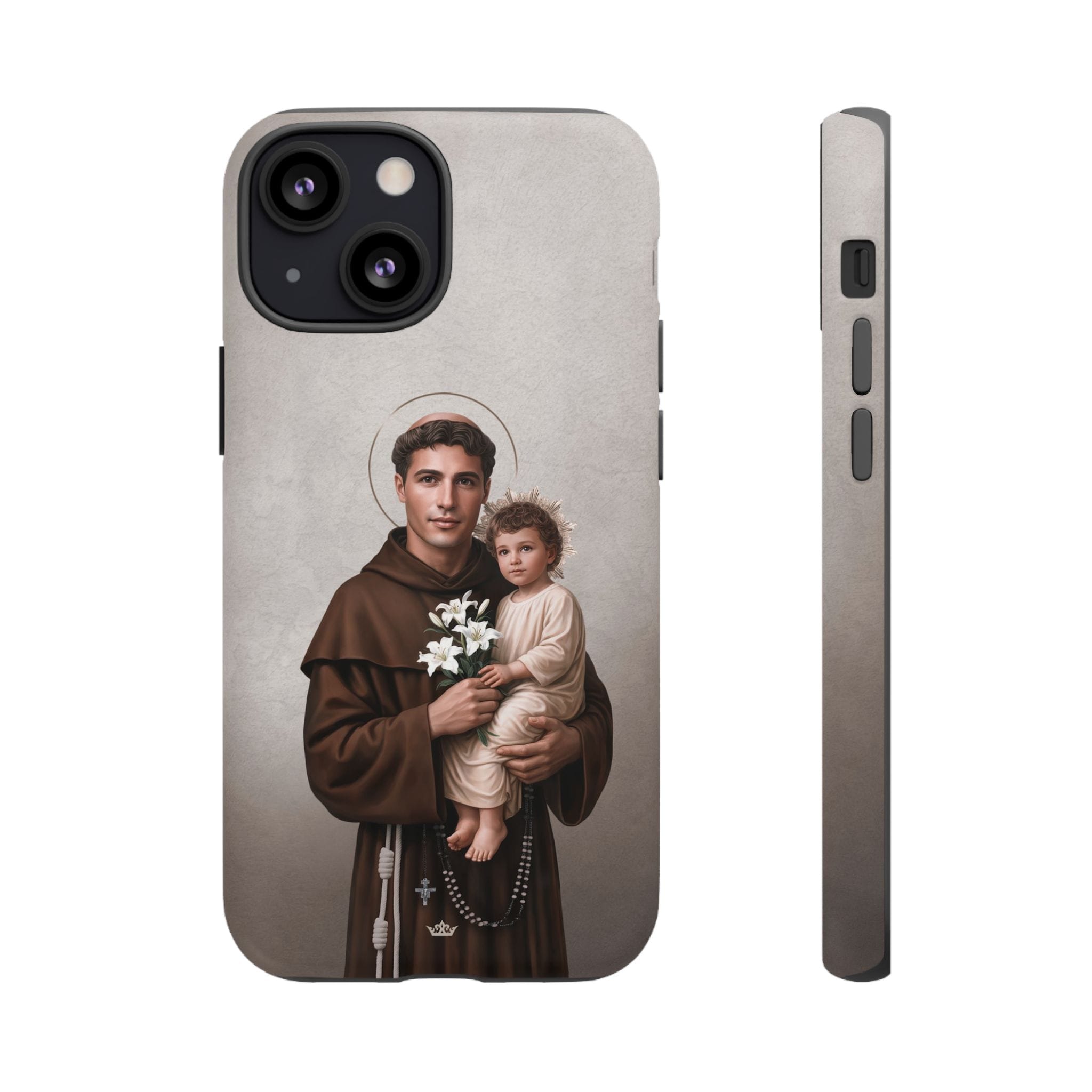 St. Anthony of Padua Hard Phone Case (Light) Copyright VENXARA