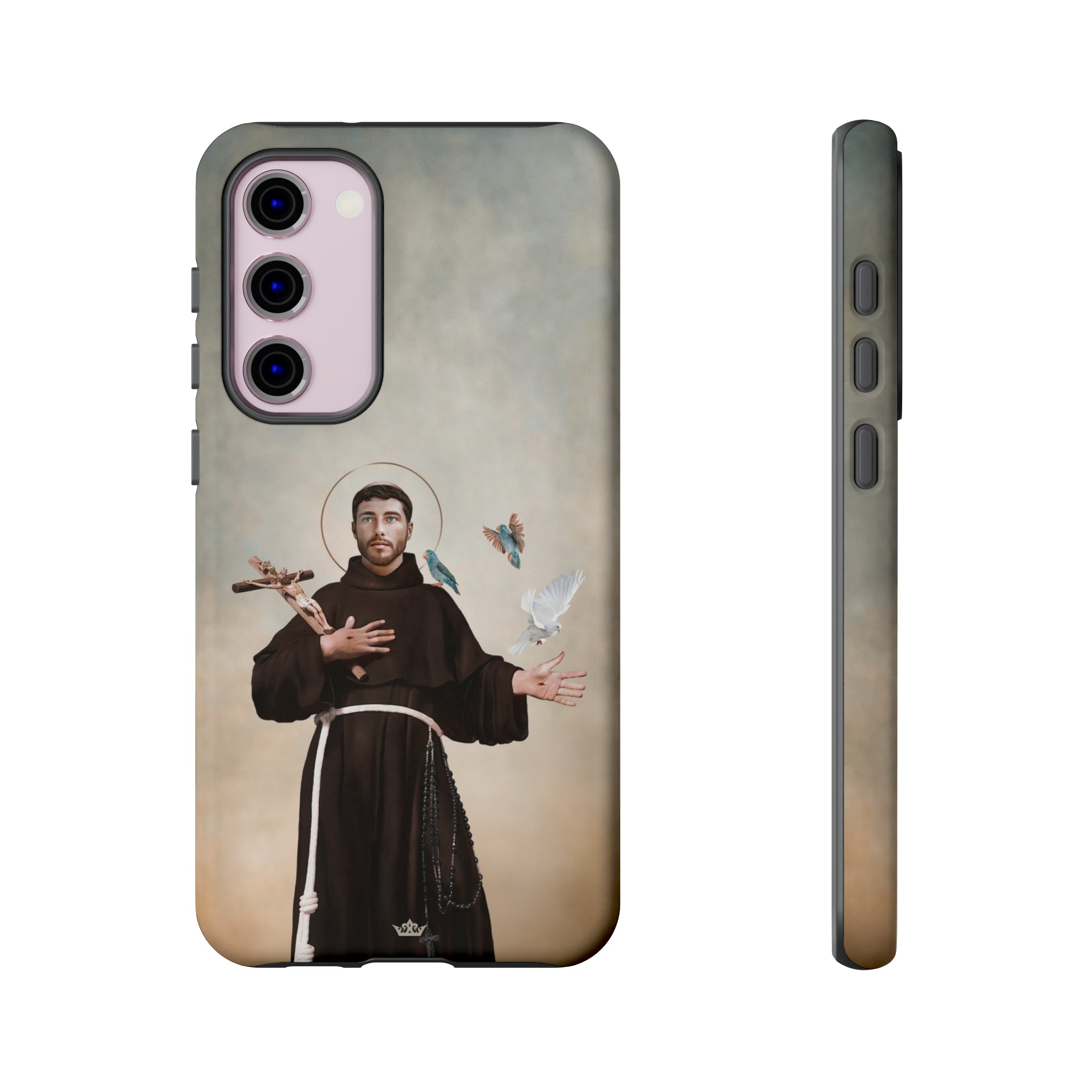 St. Francis of Assisi Hard Phone Case (Light)
