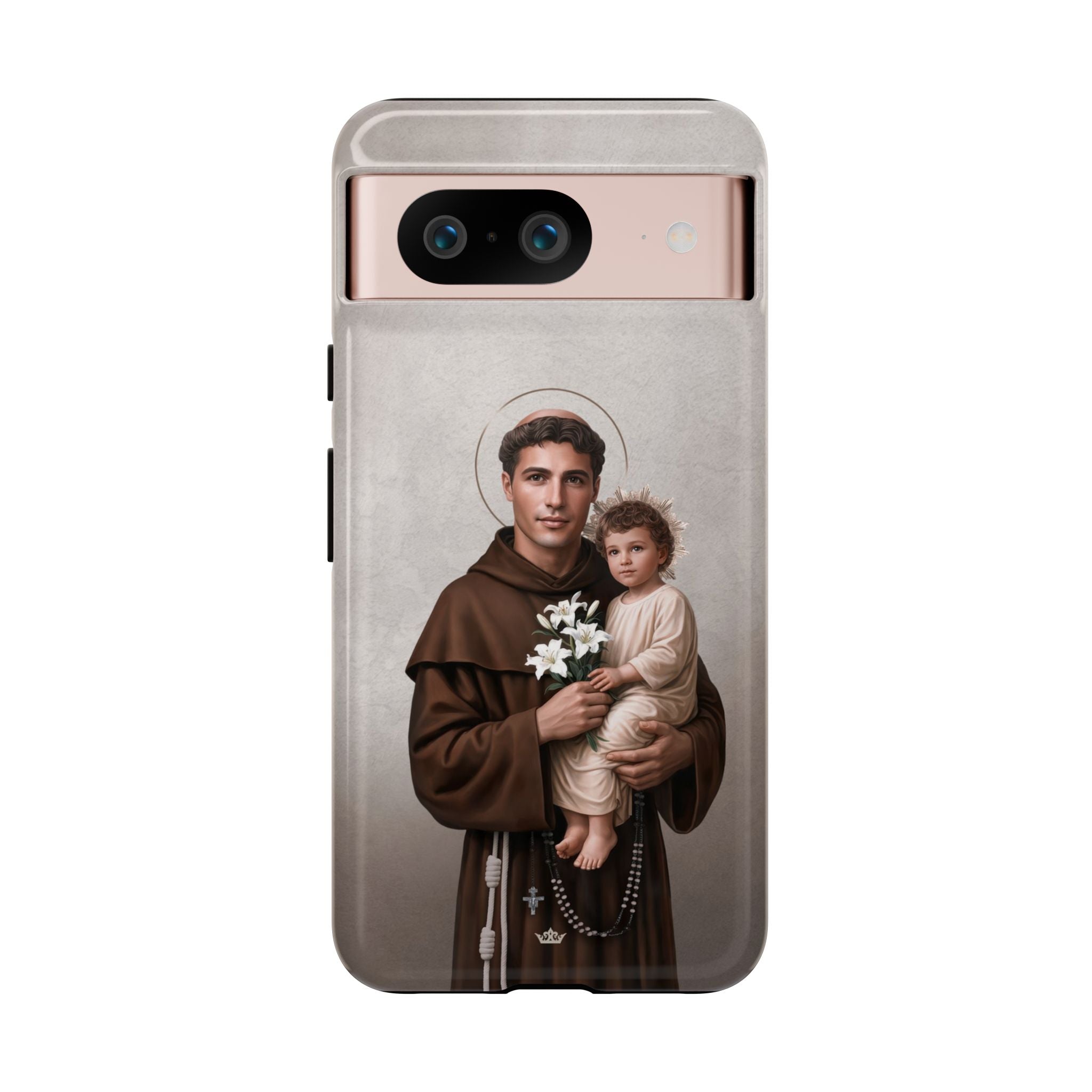 St. Anthony of Padua Hard Phone Case (Light) Copyright VENXARA