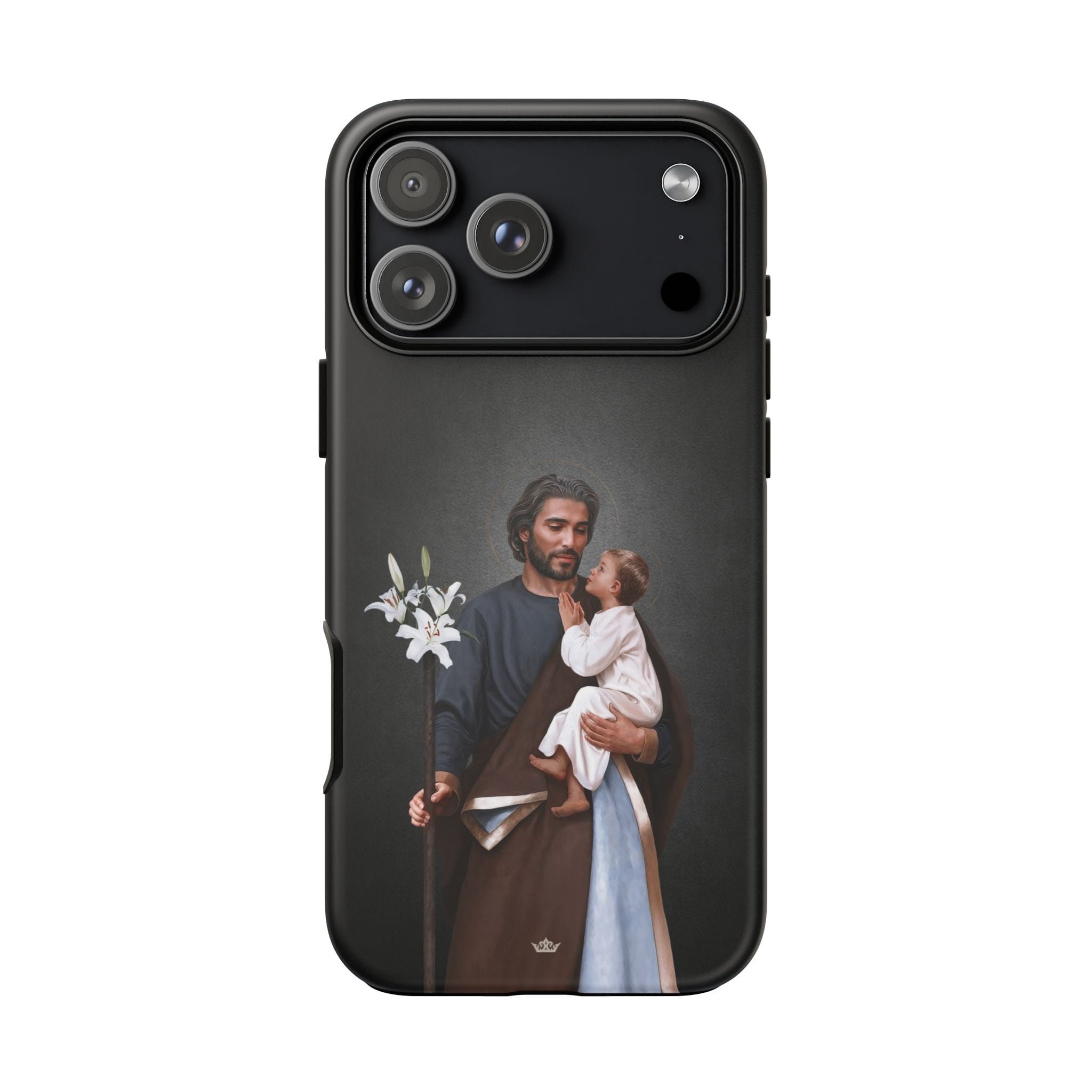 St. Joseph Hard Phone Case (Dark) Copyright VENXARA