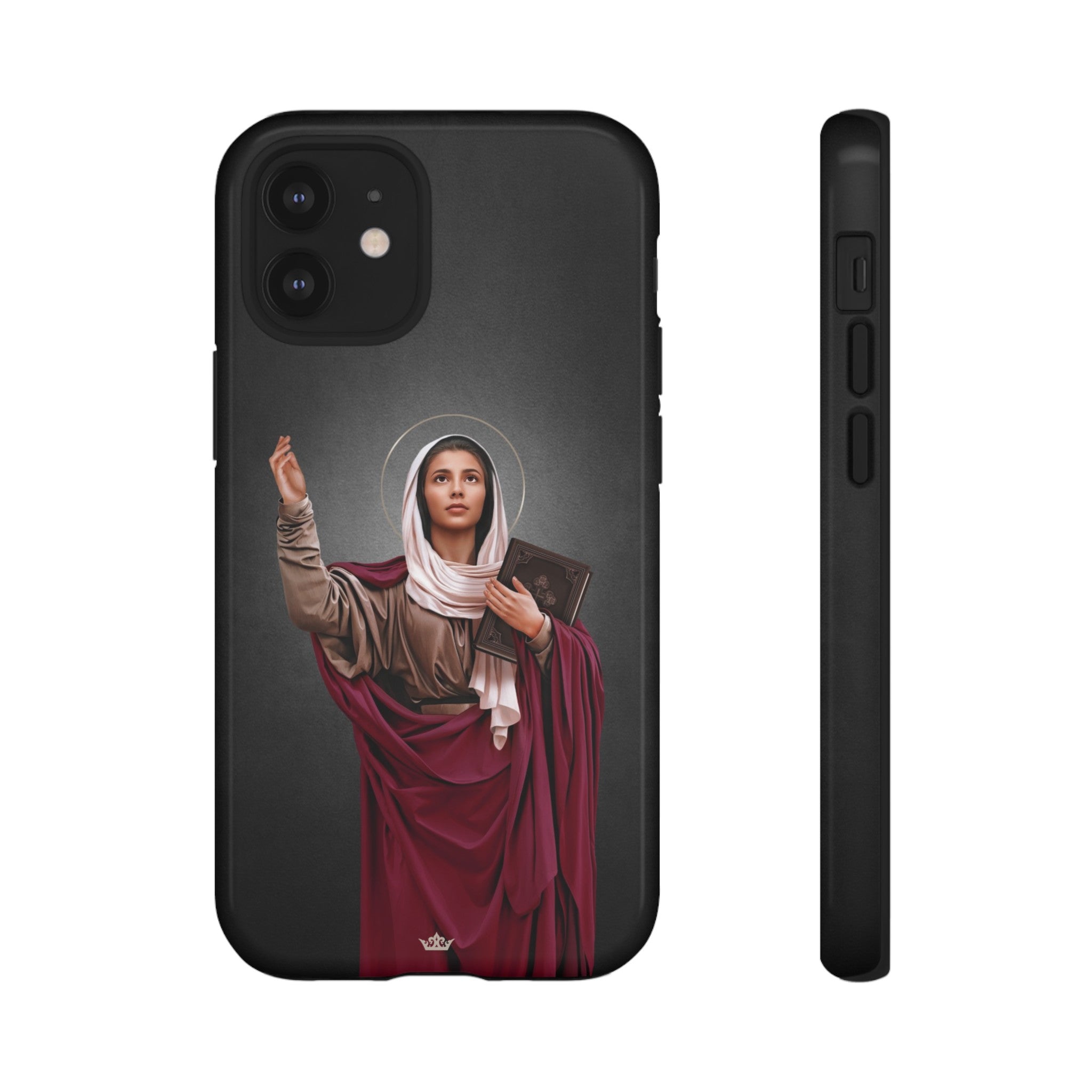 St. Monica Hard Phone Case (Dark)