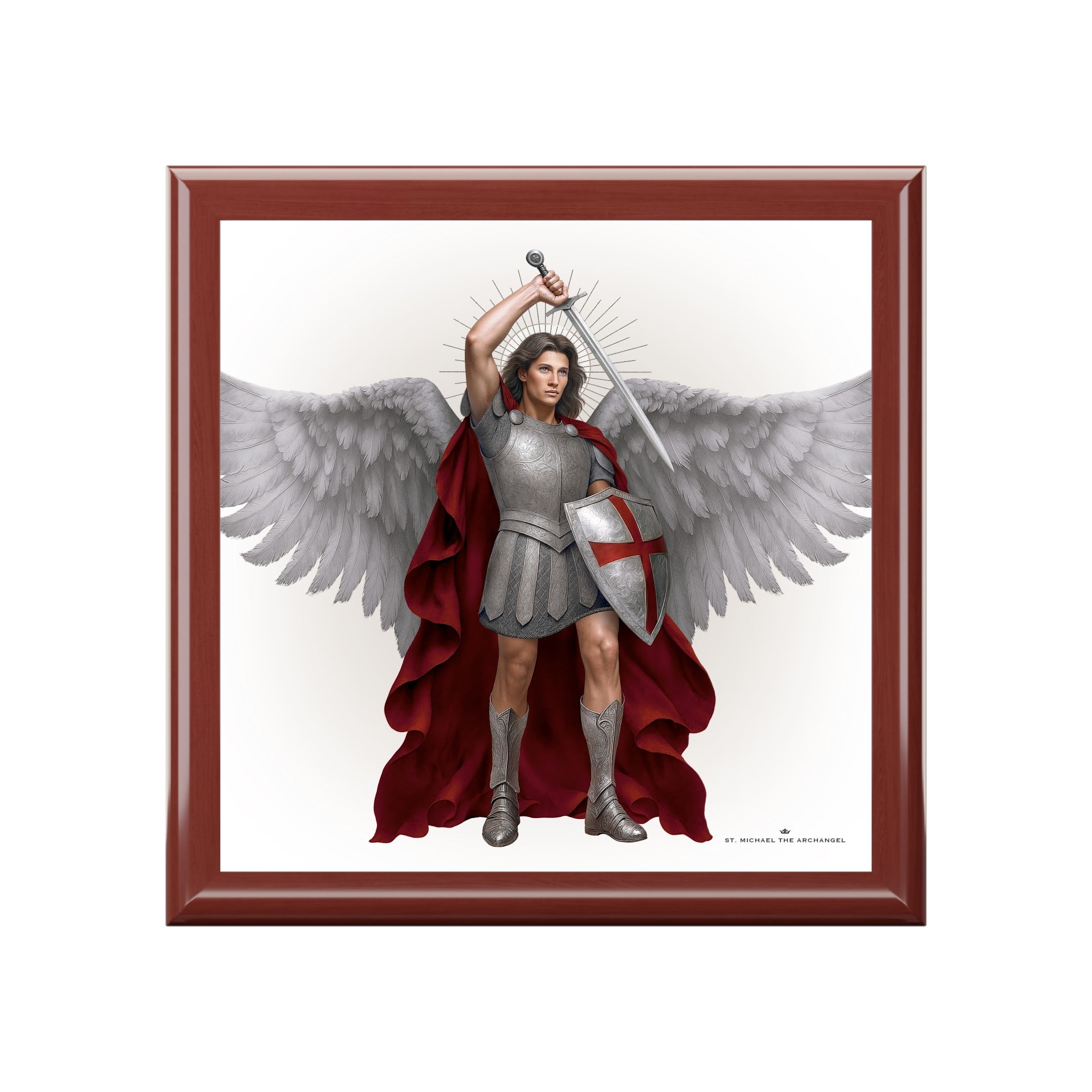 St. Michael the Archangel Keepsake Box