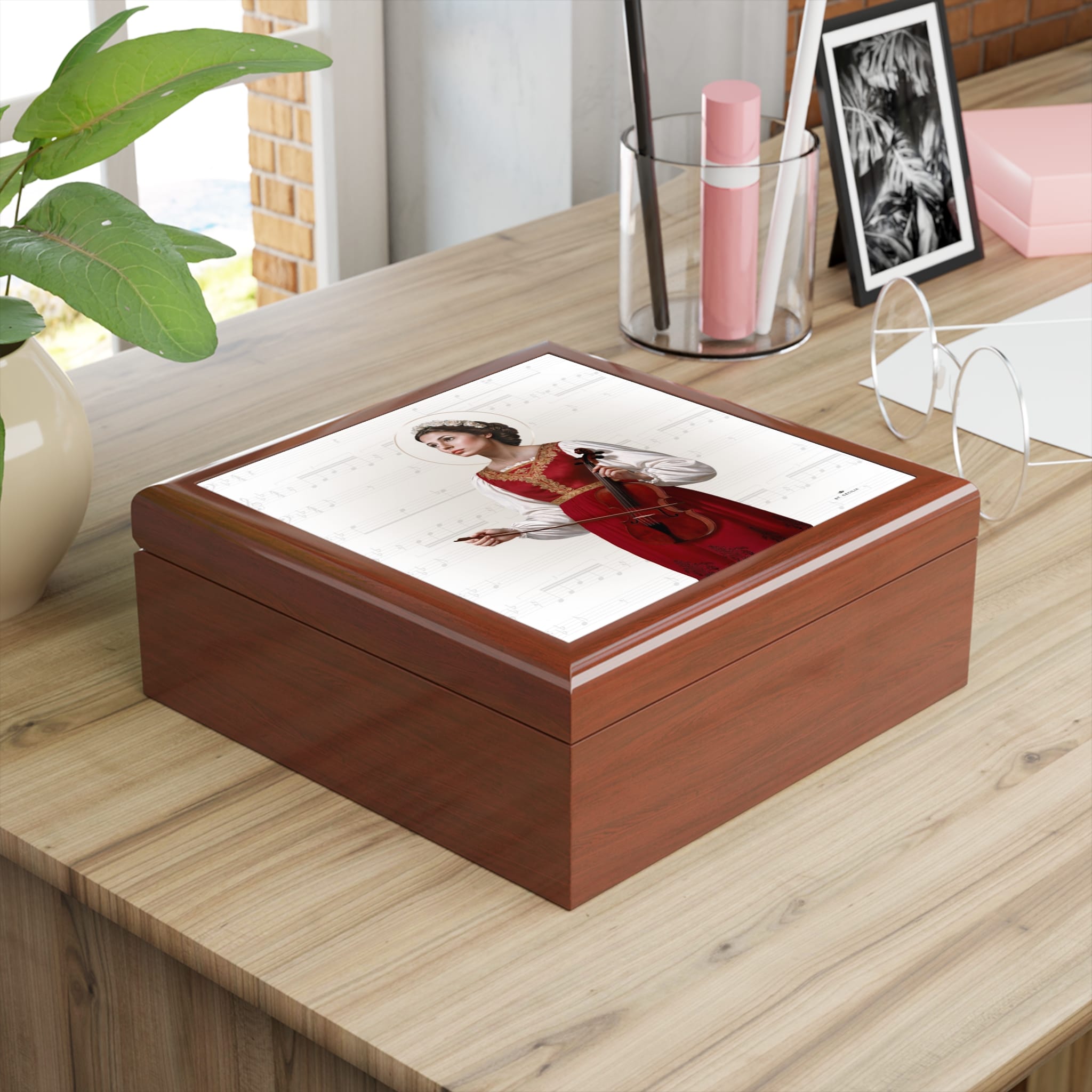 St. Cecilia Keepsake Box Copyright VENXARA
