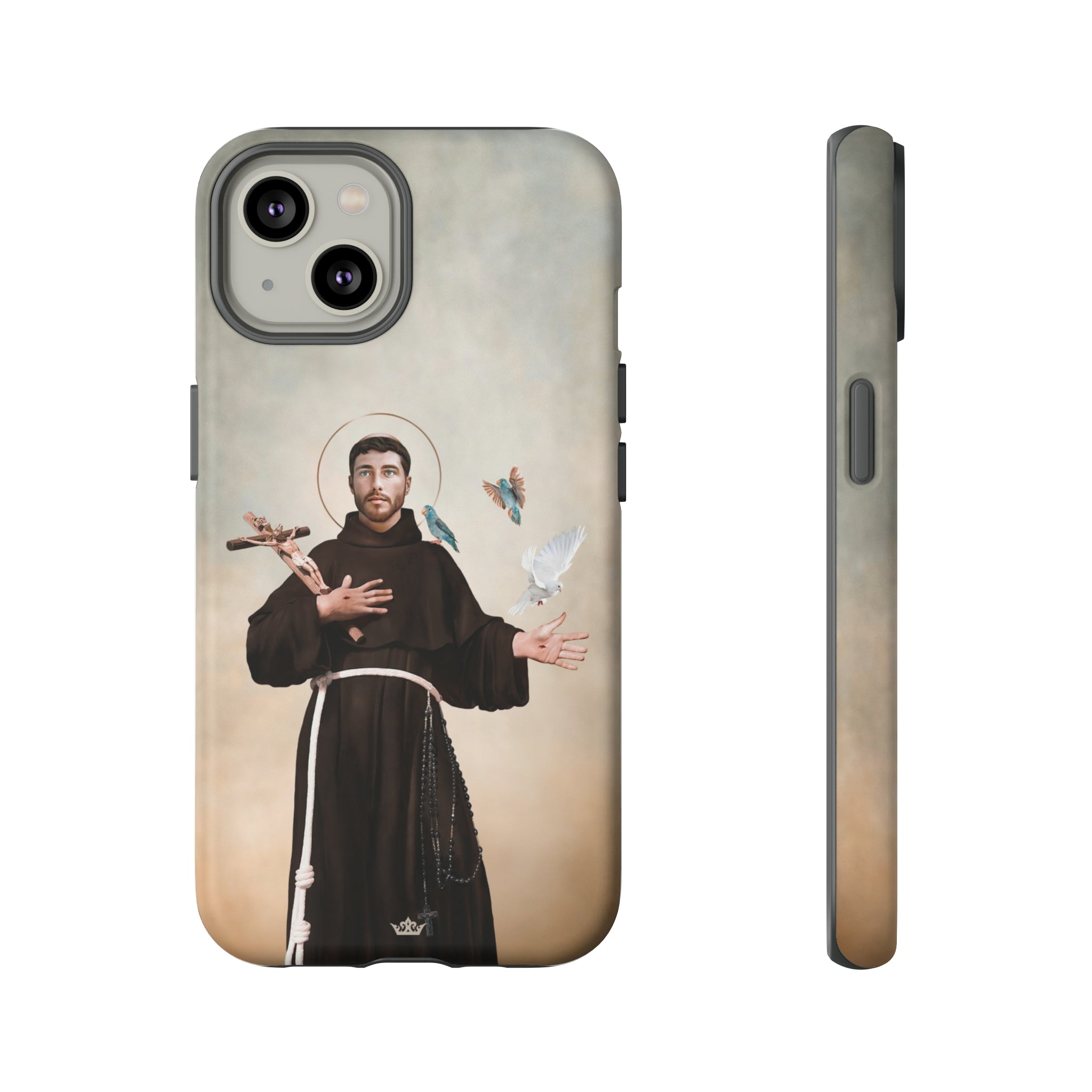 St. Francis of Assisi Hard Phone Case (Light)