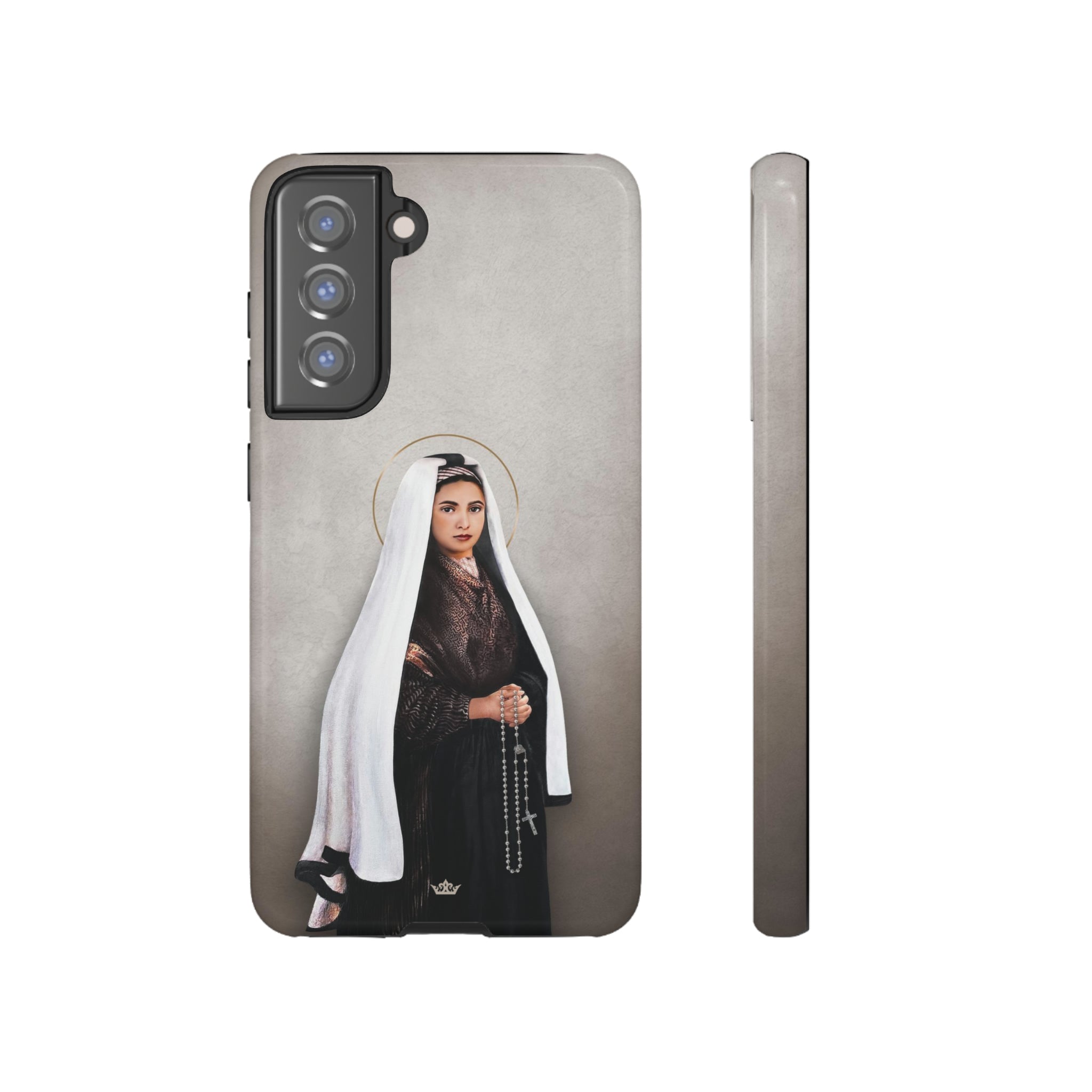 St. Bernadette Hard Phone Case (Light)
