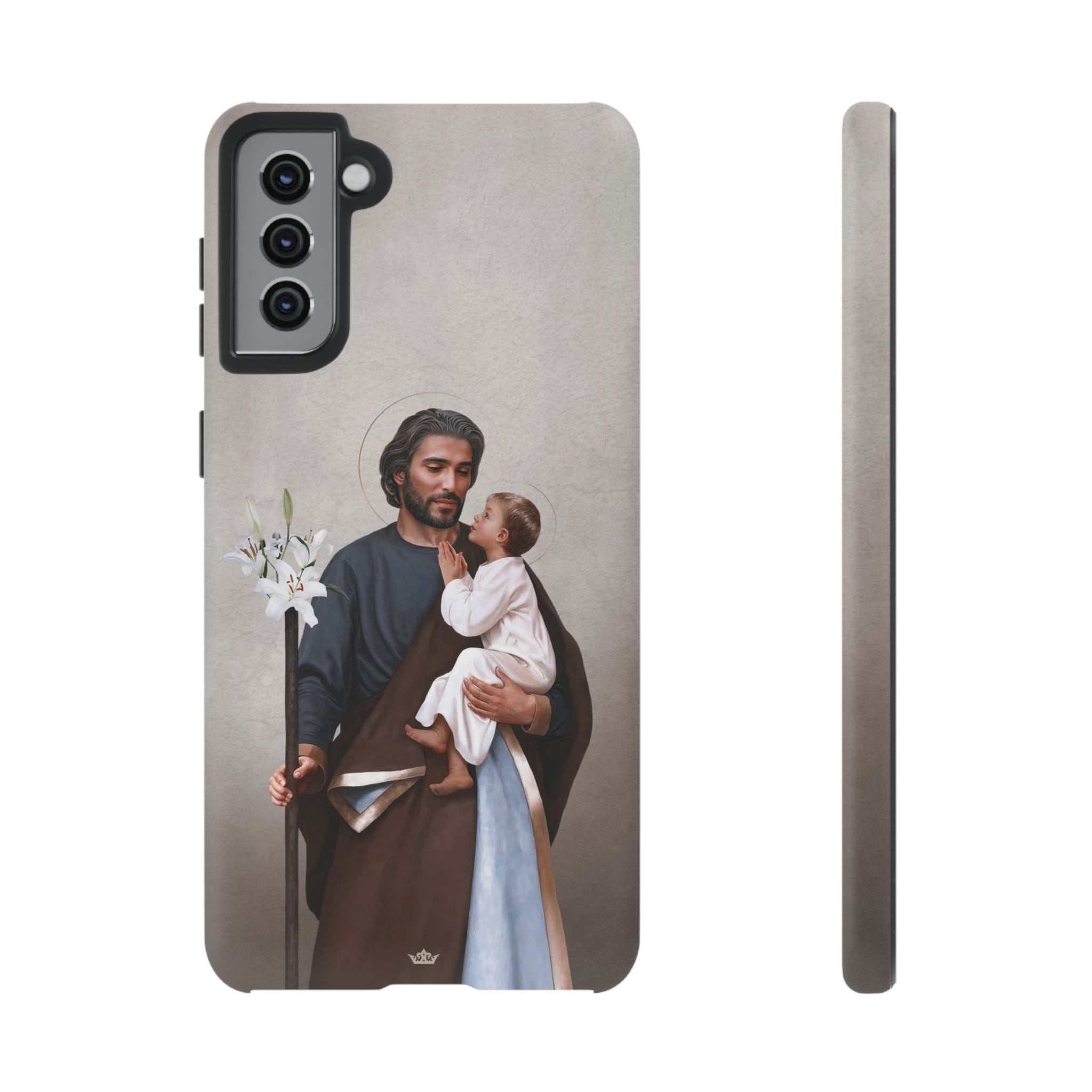 St. Joseph Hard Phone Case (Light) Copyright VENXARA