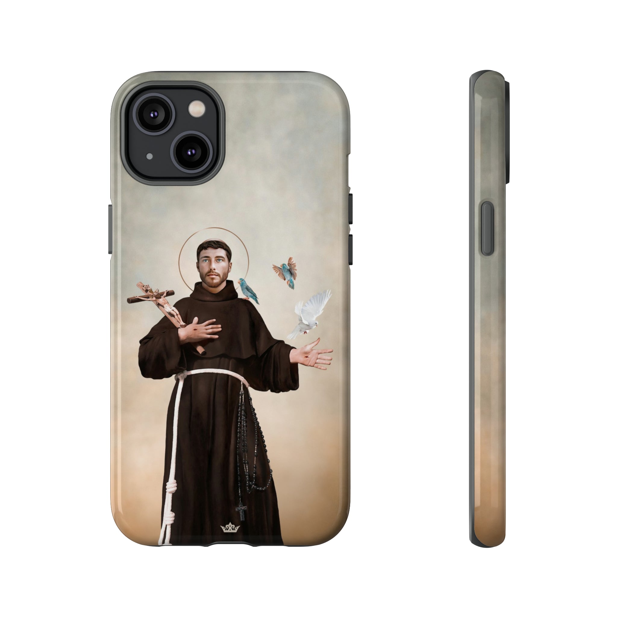 St. Francis of Assisi Hard Phone Case (Light)