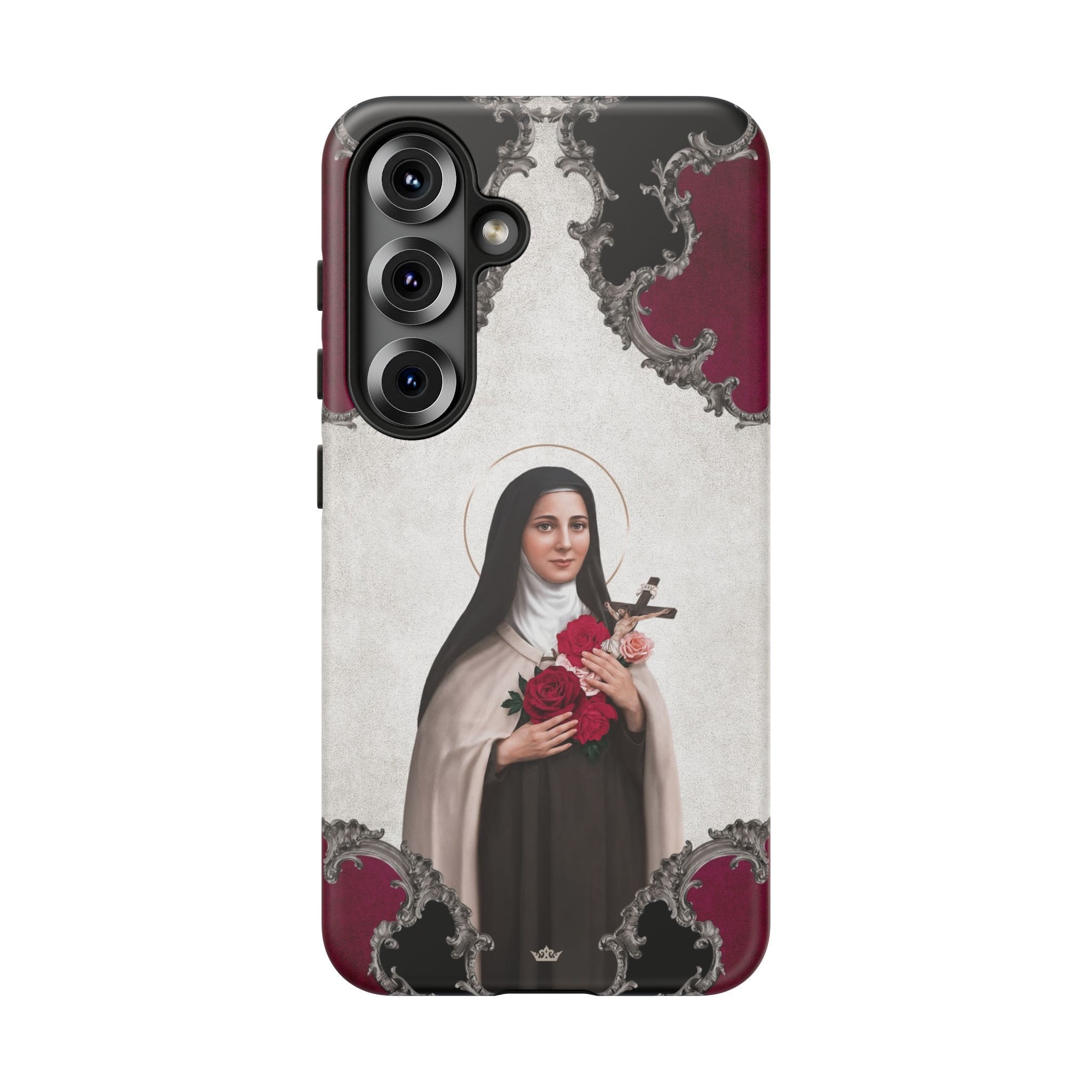 St. Therese of Lisieux Hard Phone Case (Baroque) Copyright VENXARA
