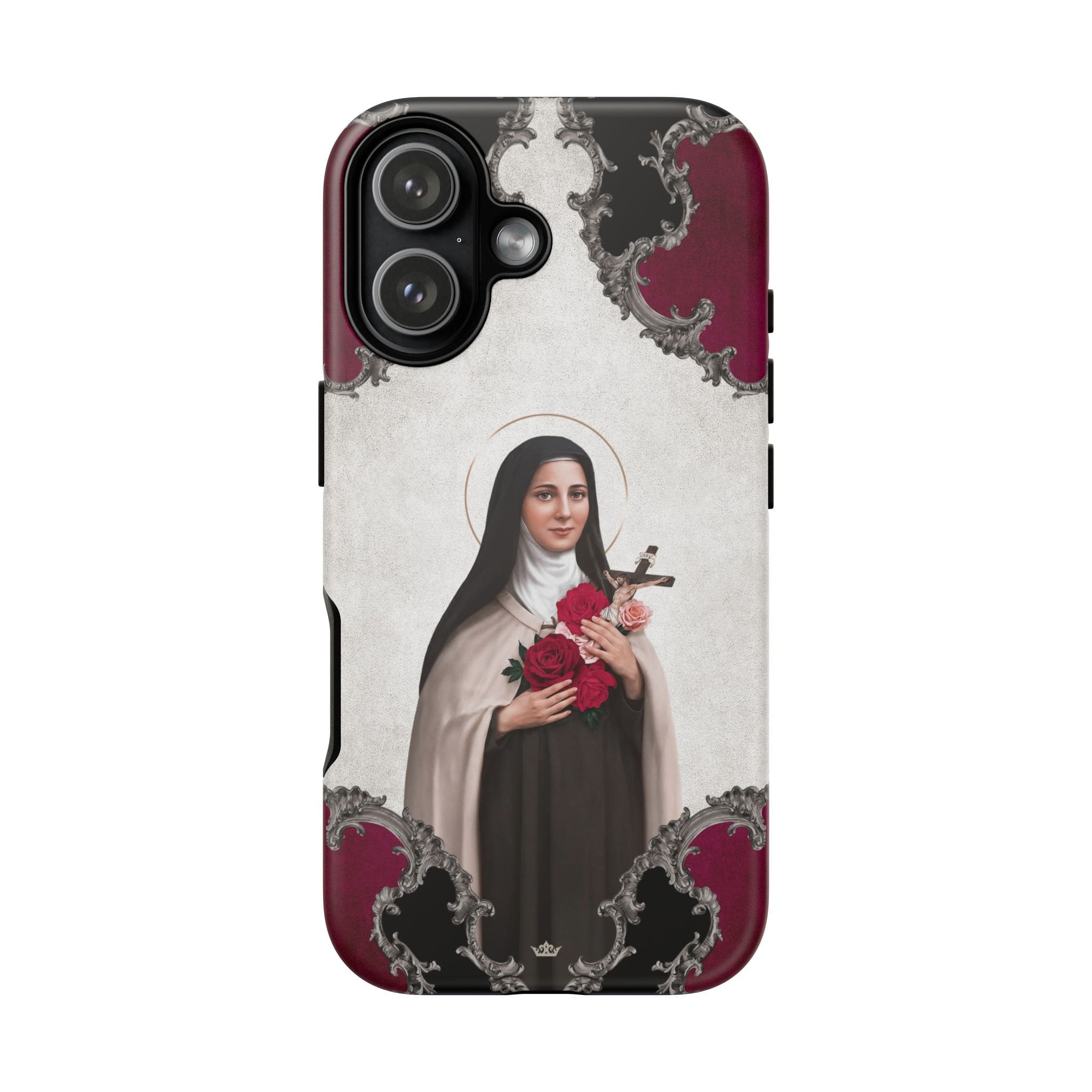 St. Therese of Lisieux Hard Phone Case (Baroque) Copyright VENXARA
