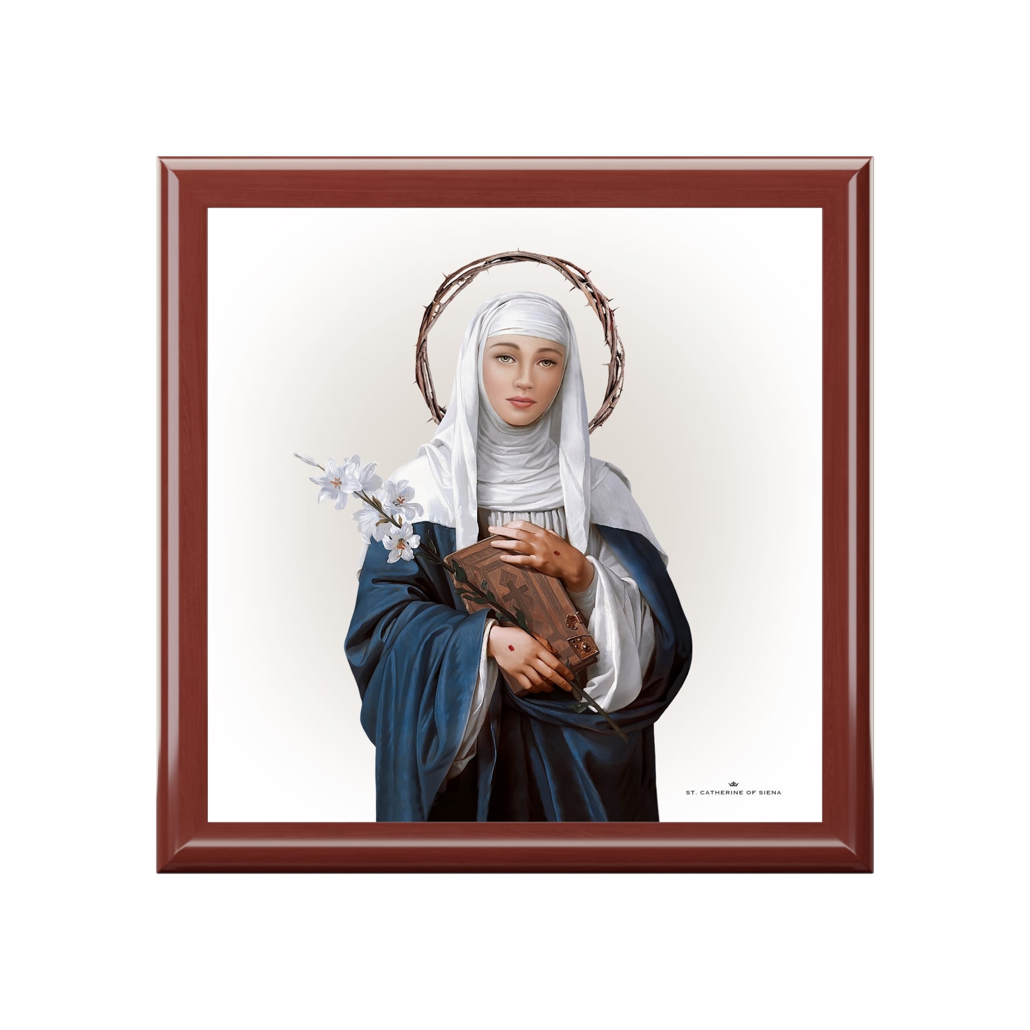 St. Catherine of Siena Keepsake Box Copyright VENXARA