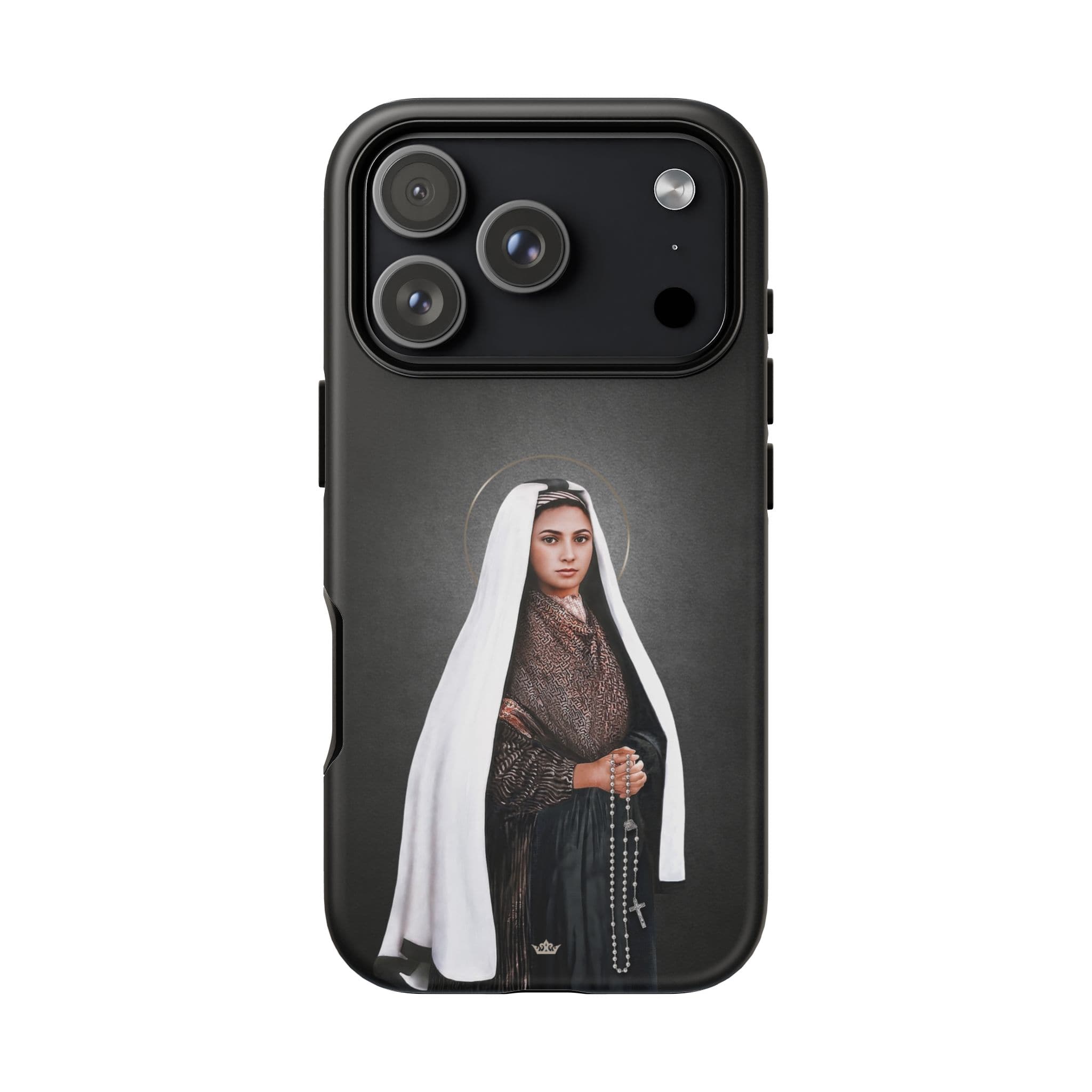 St. Bernadette Hard Phone Case (Dark) Copyright VENXARA