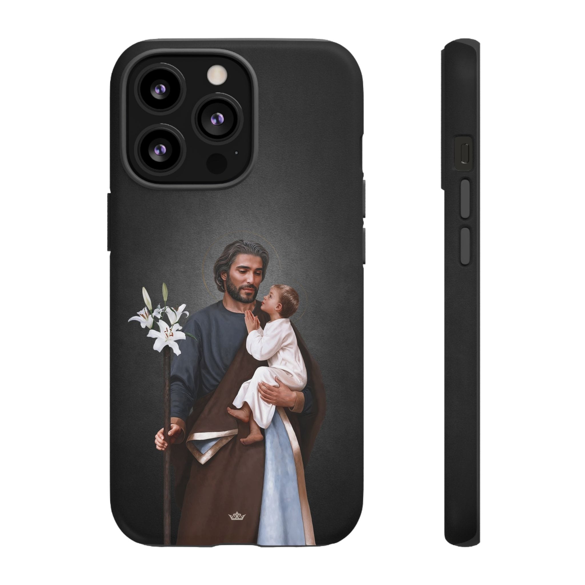 St. Joseph Hard Phone Case (Dark) Copyright VENXARA