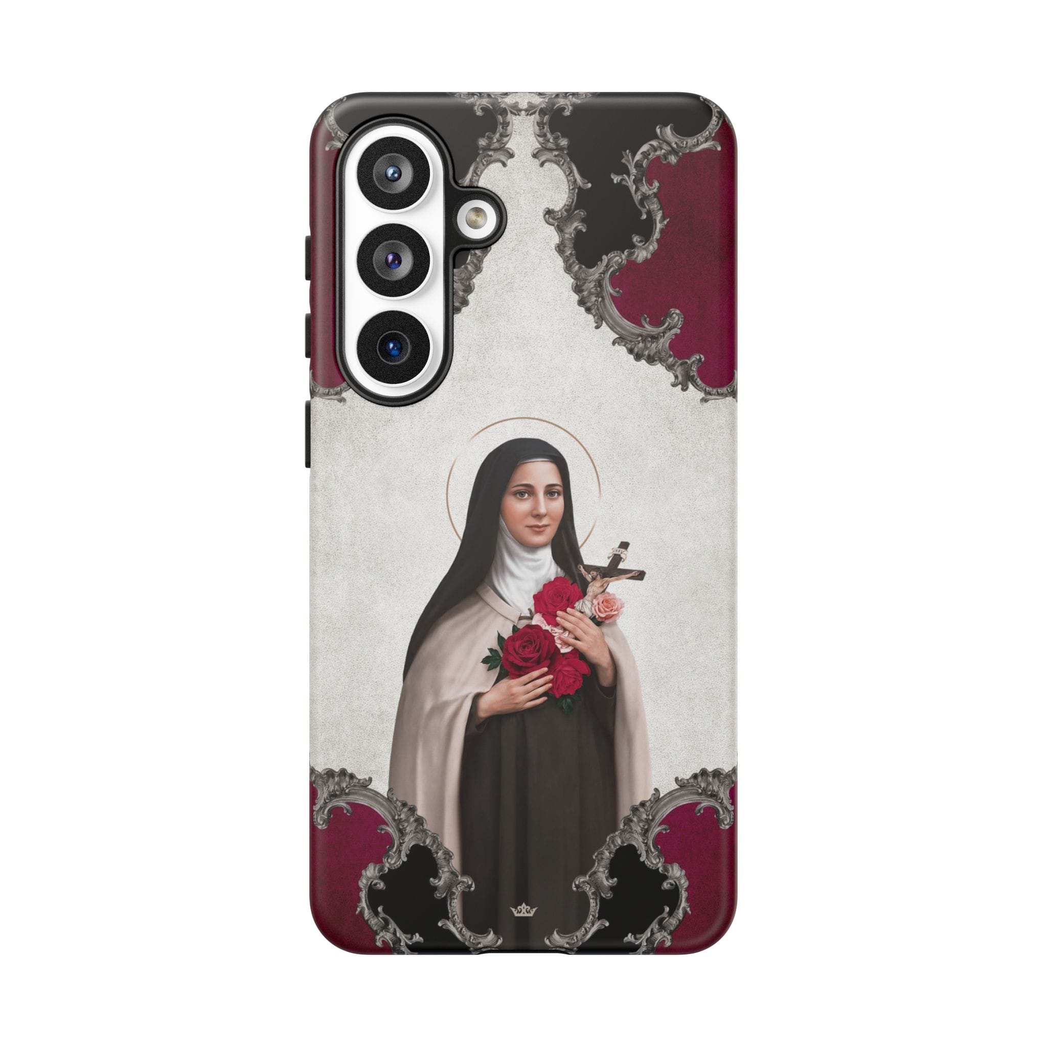 St. Therese of Lisieux Hard Phone Case (Baroque) Copyright VENXARA