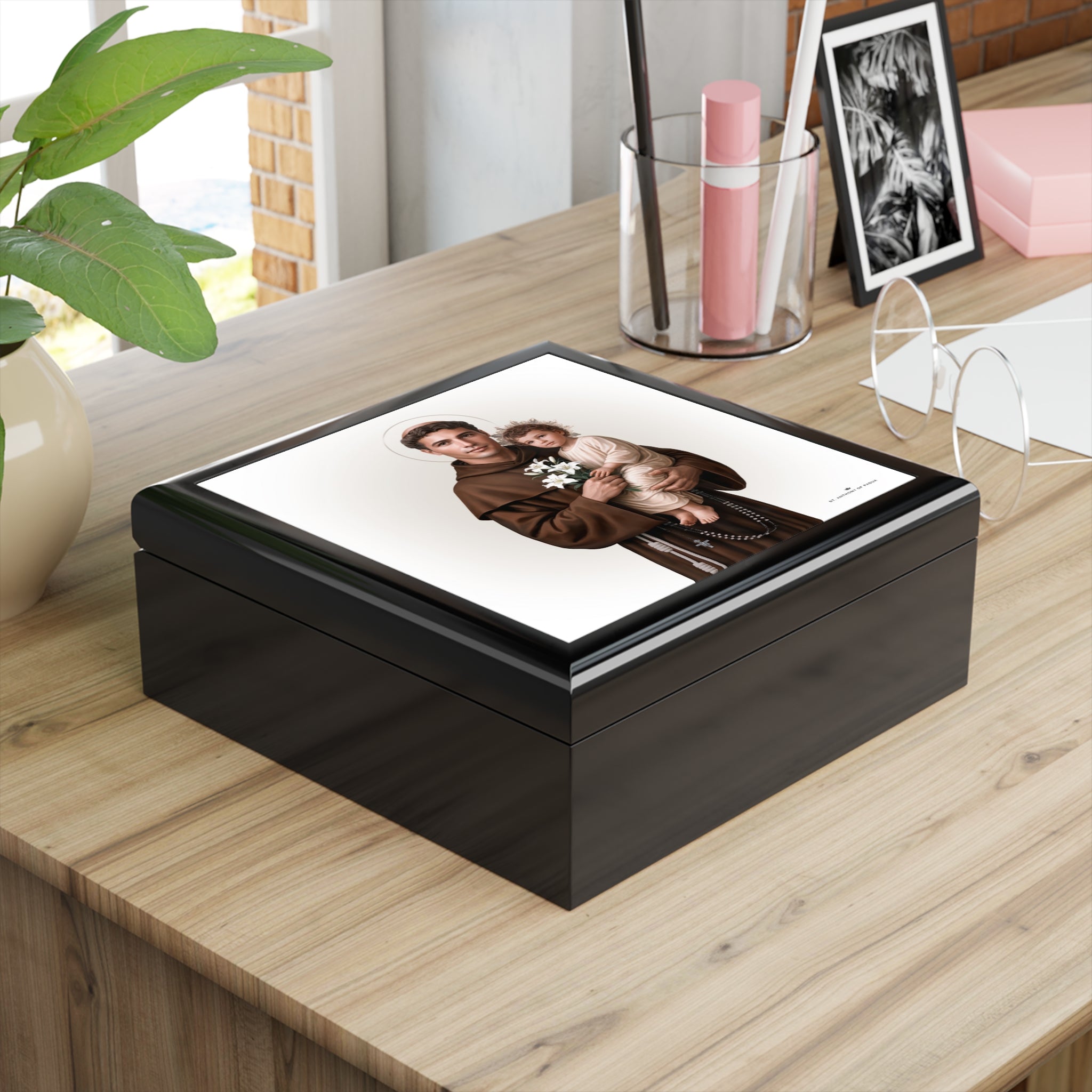 St. Anthony of Padua Keepsake Box