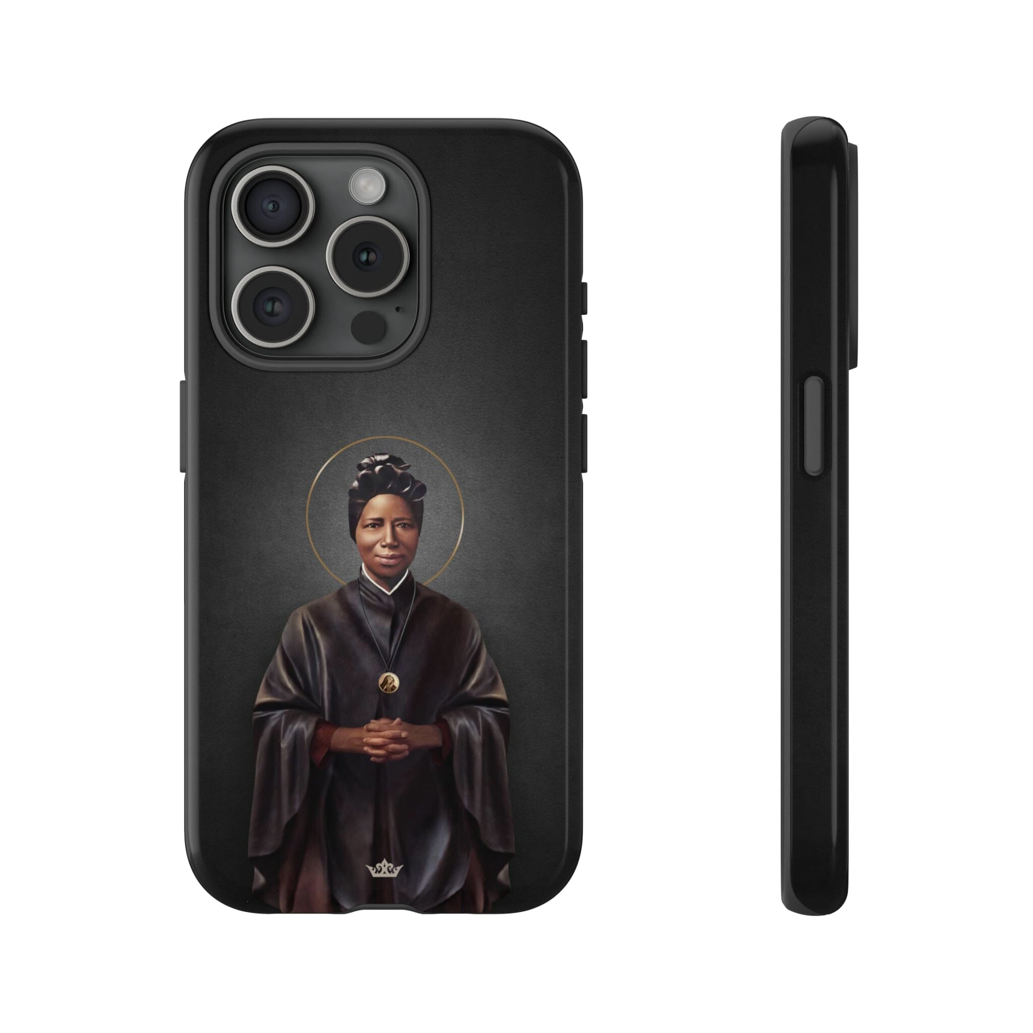 St. Josephine Bakhita Hard Phone Case (Dark)