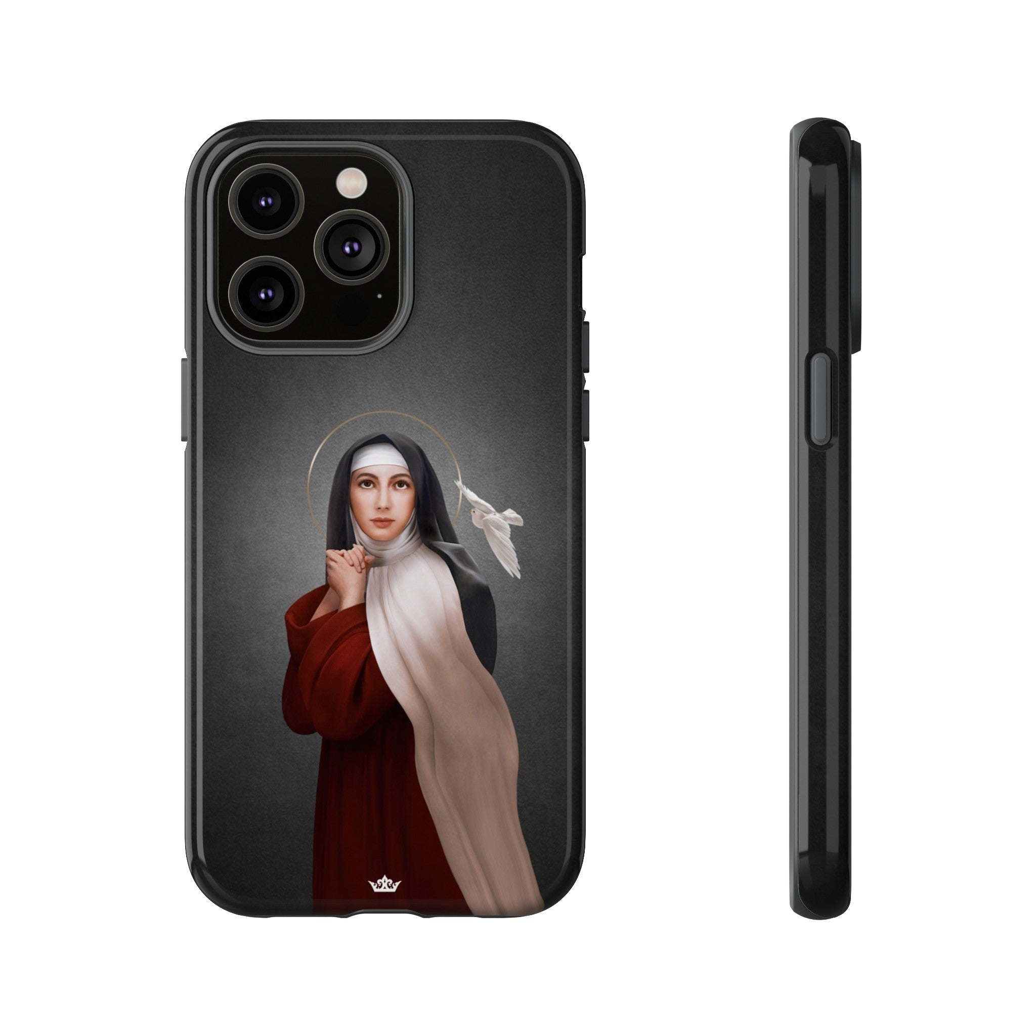 St. Teresa of Avila Hard Phone Case (Dark)