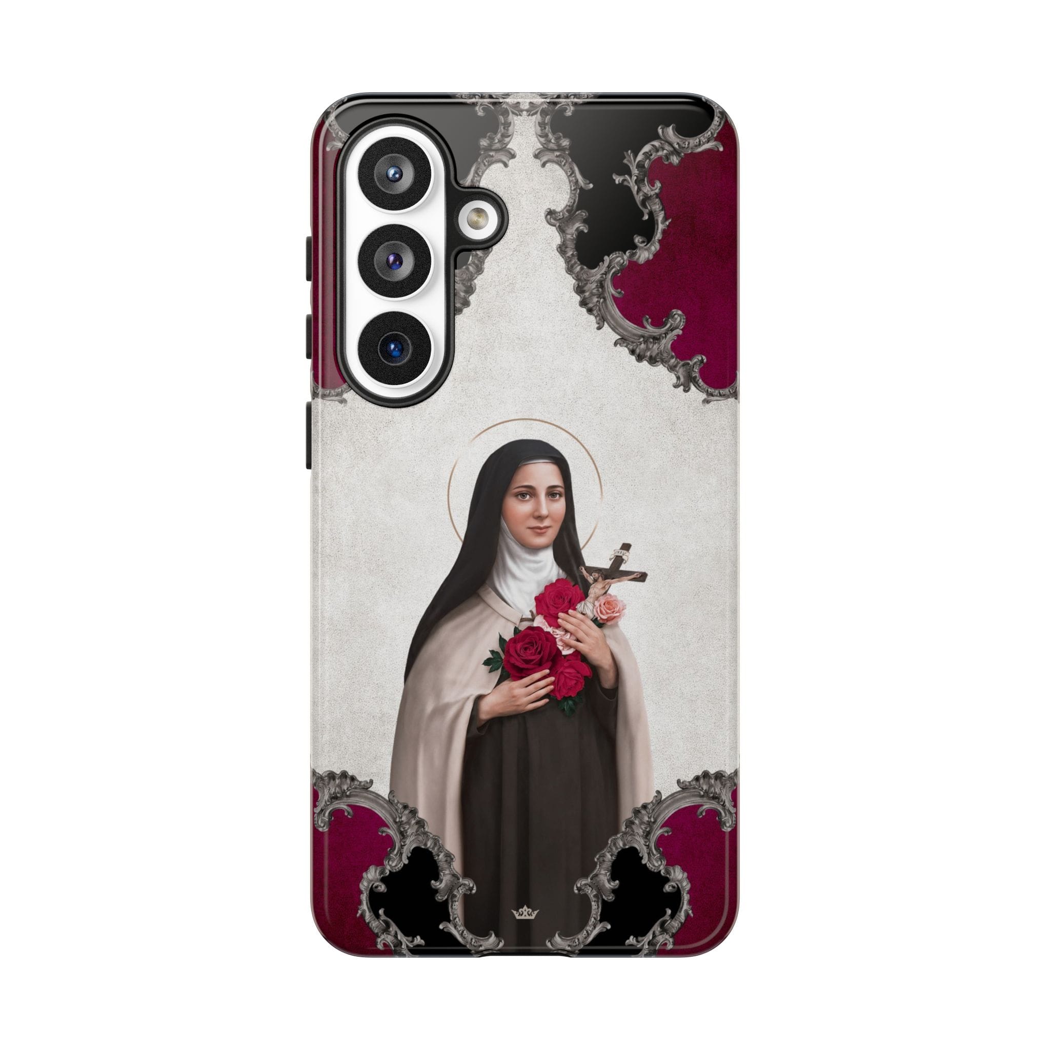St. Therese of Lisieux Hard Phone Case (Baroque) Copyright VENXARA