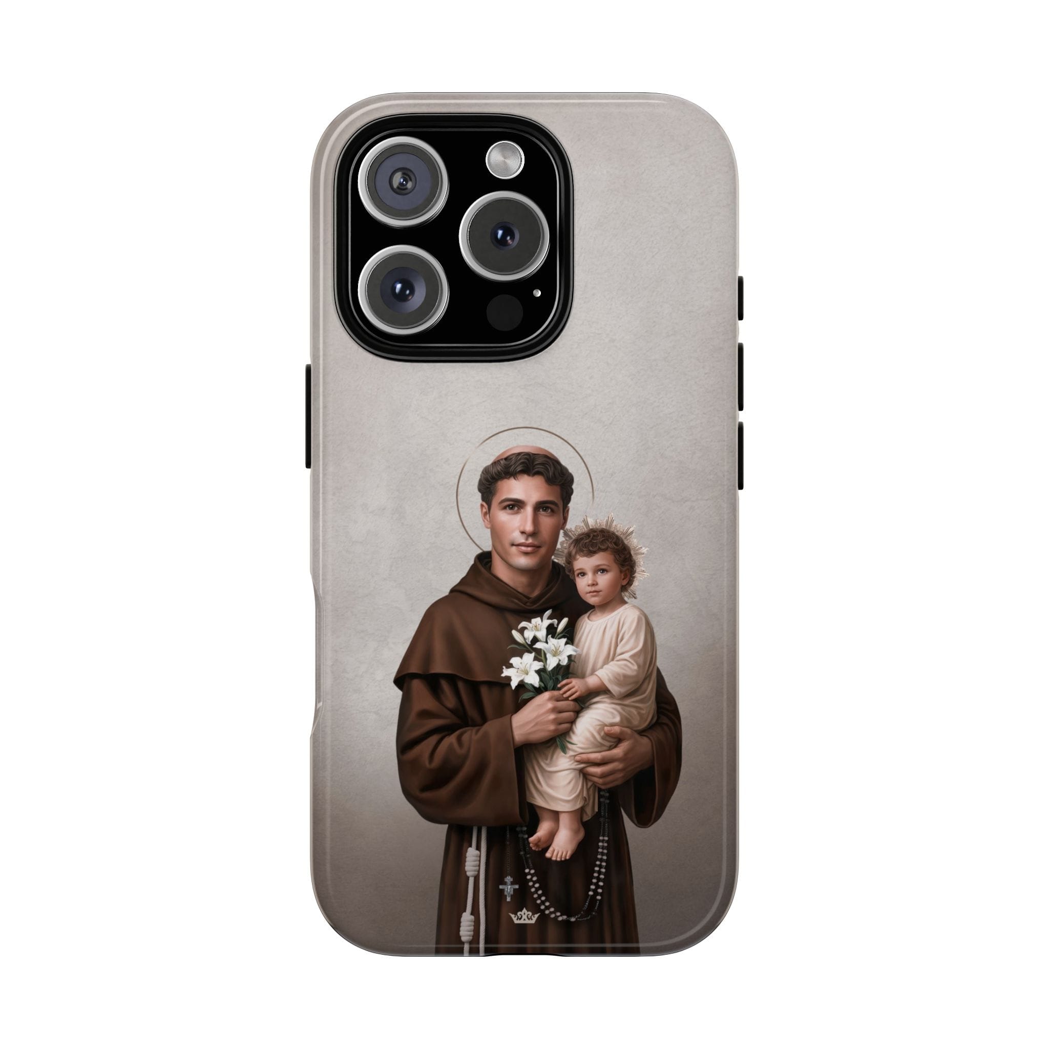 St. Anthony of Padua Hard Phone Case (Light) Copyright VENXARA