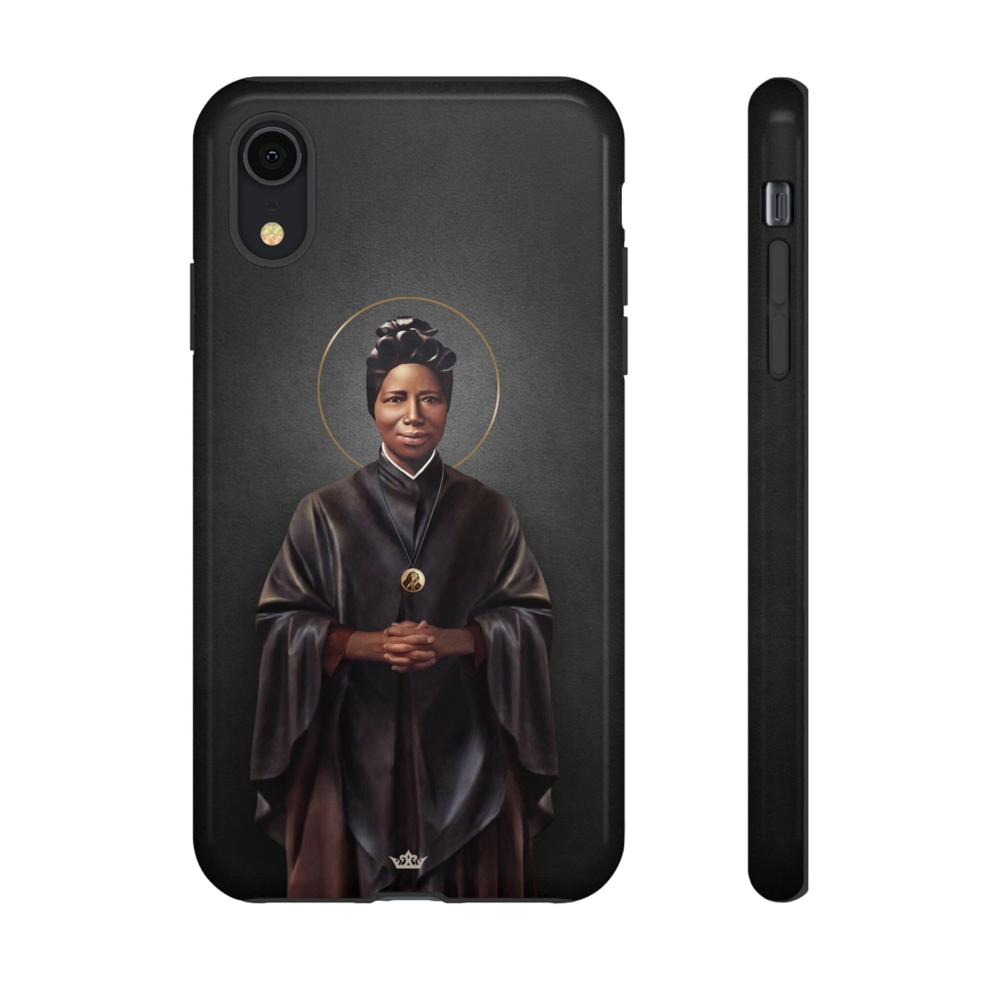 St. Josephine Bakhita Hard Phone Case (Dark)