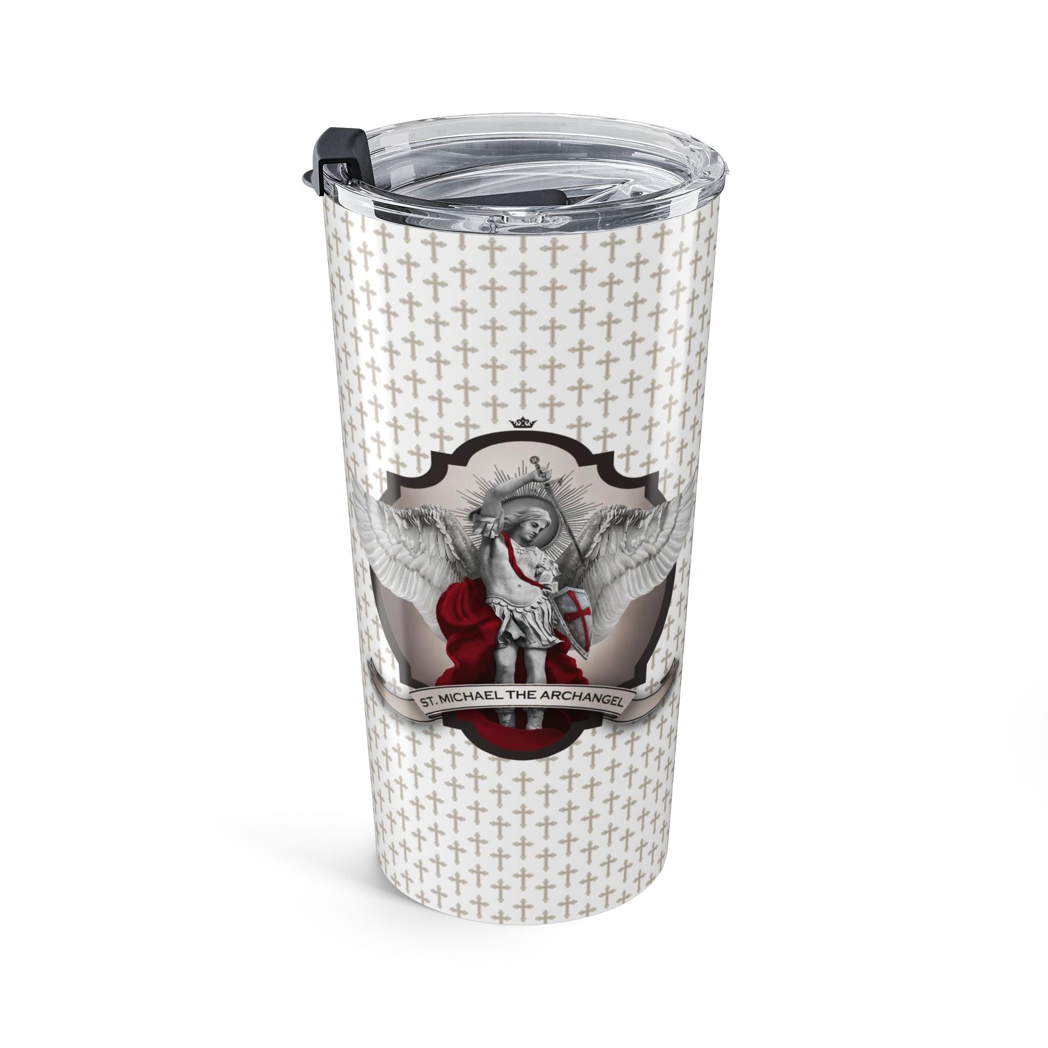 St. Michael the Archangel Tumbler (Crosses 20 oz)