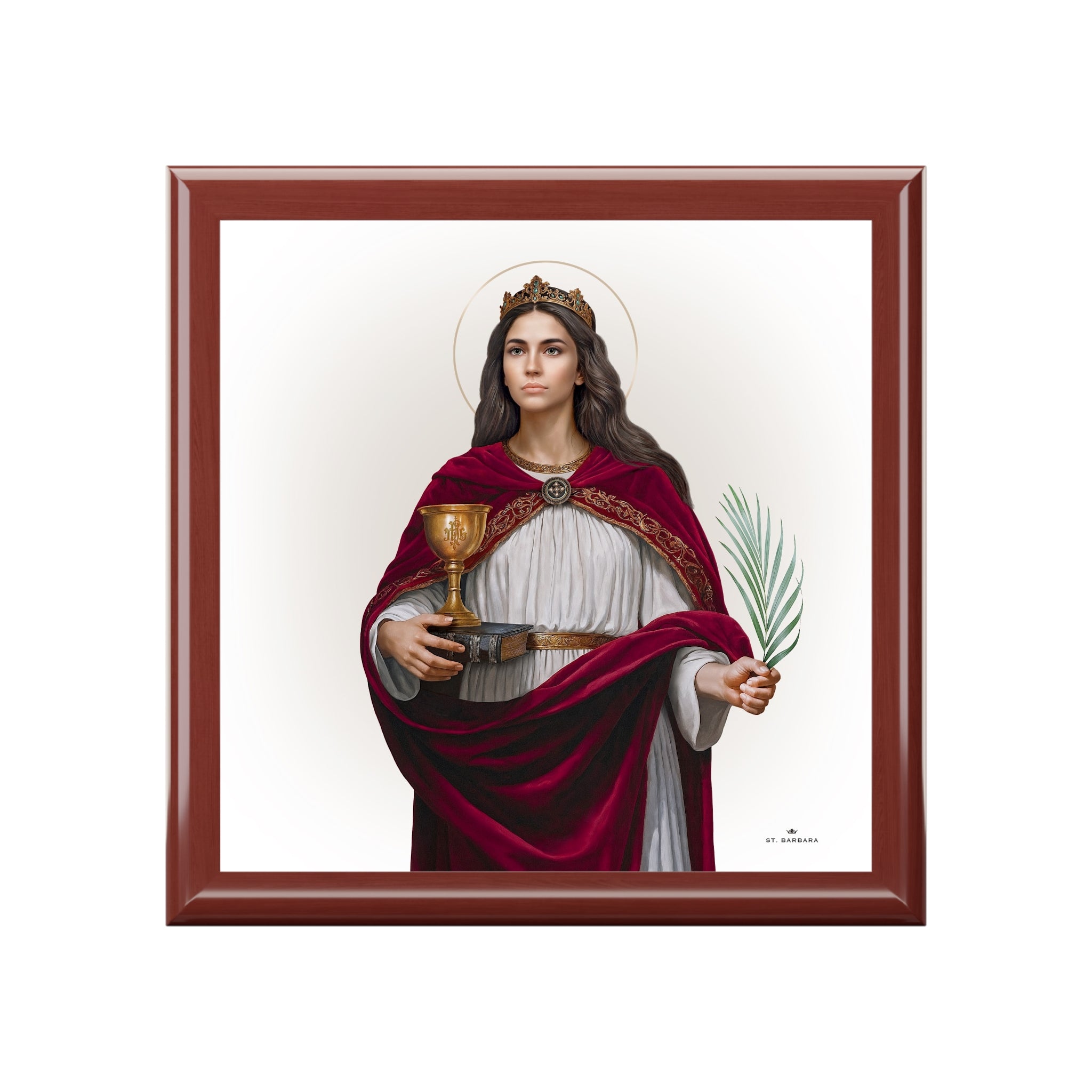 St. Barbara Keepsake Box