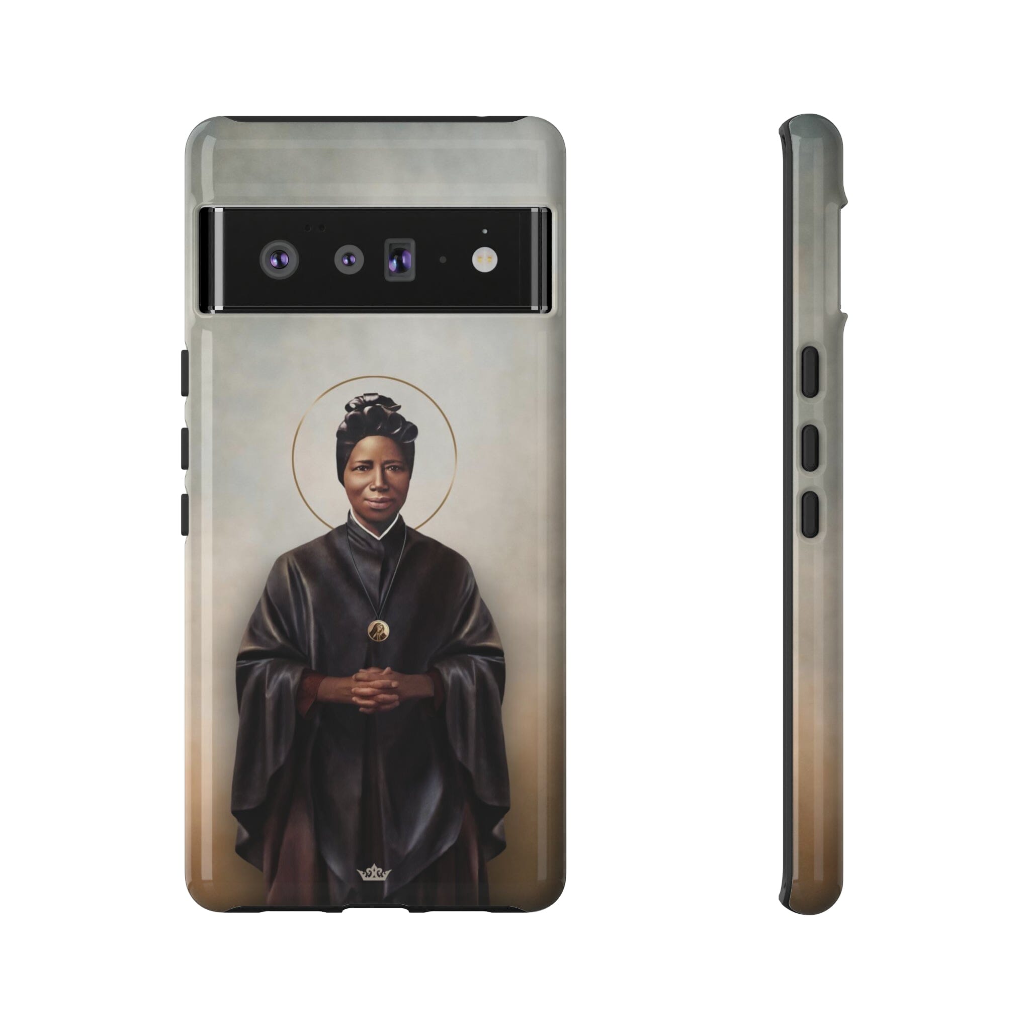 St. Josephine Bakhita Hard Phone Case (Light)