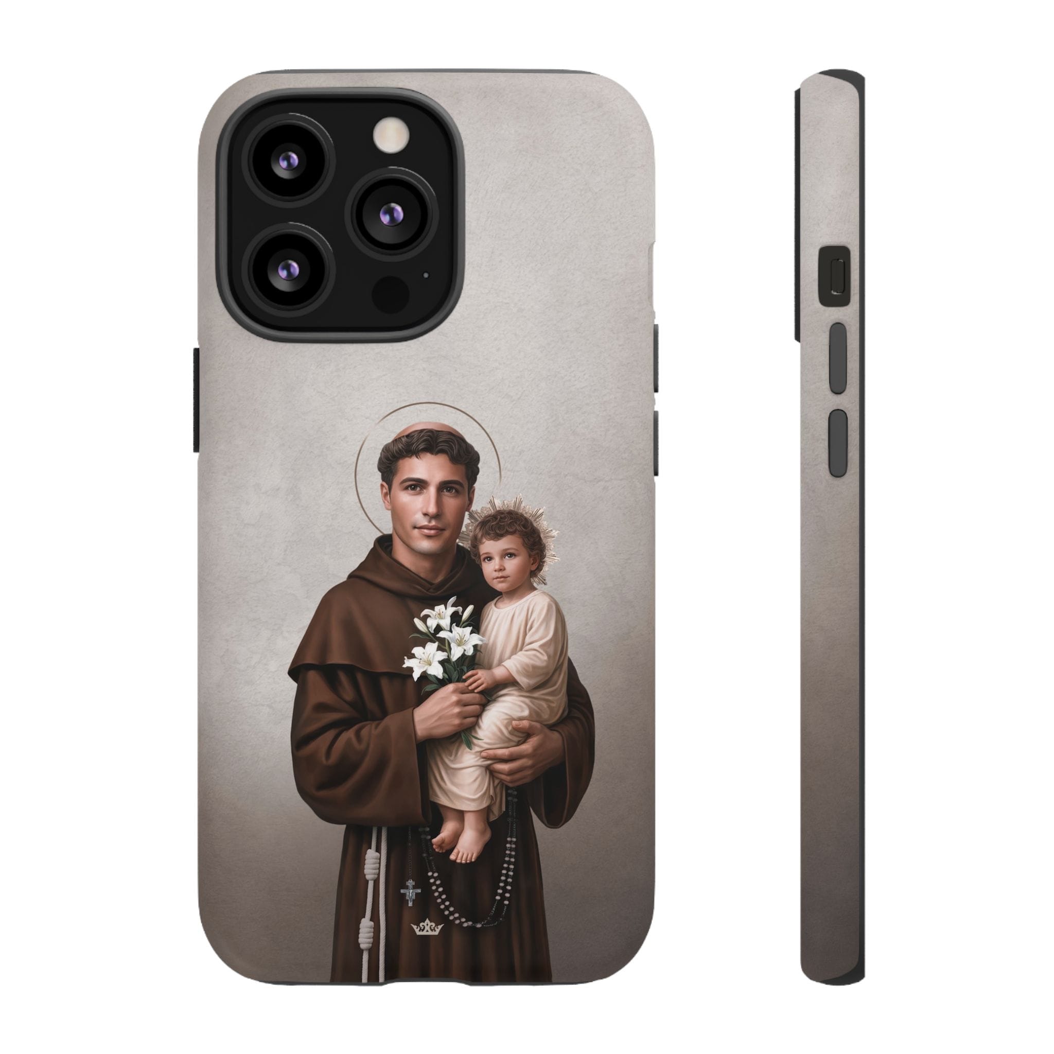 St. Anthony of Padua Hard Phone Case (Light) Copyright VENXARA