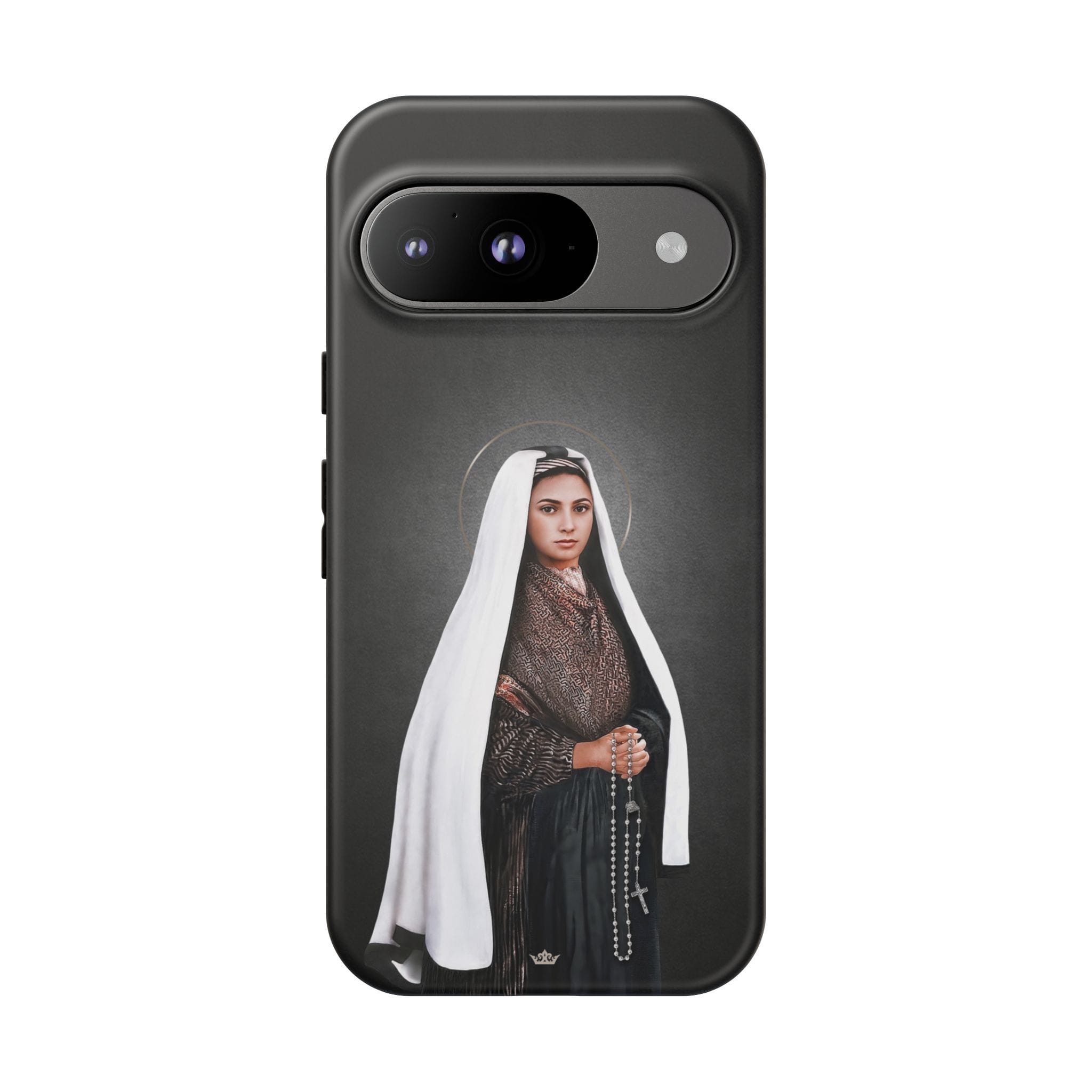 St. Bernadette Hard Phone Case (Dark) Copyright VENXARA