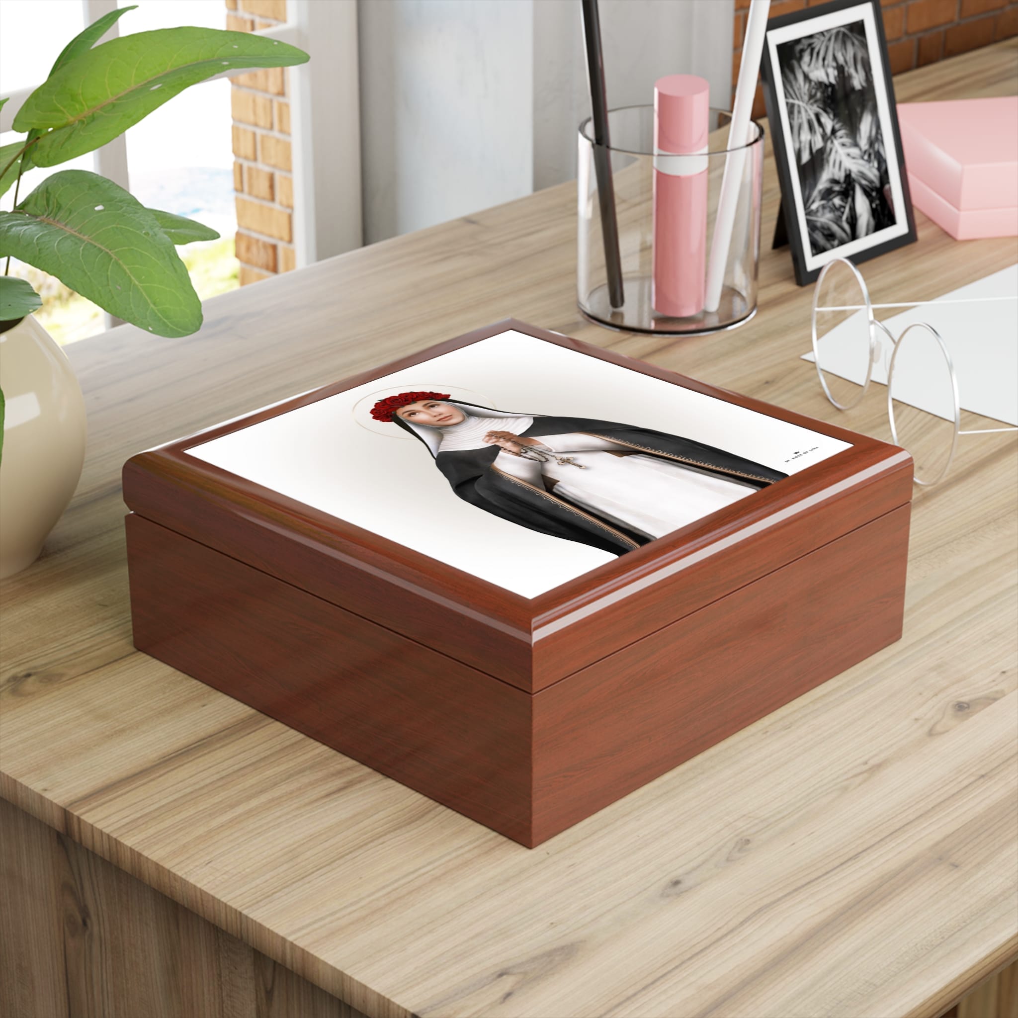 St. Rose of Lima Keepsake Box Copyright VENXARA
