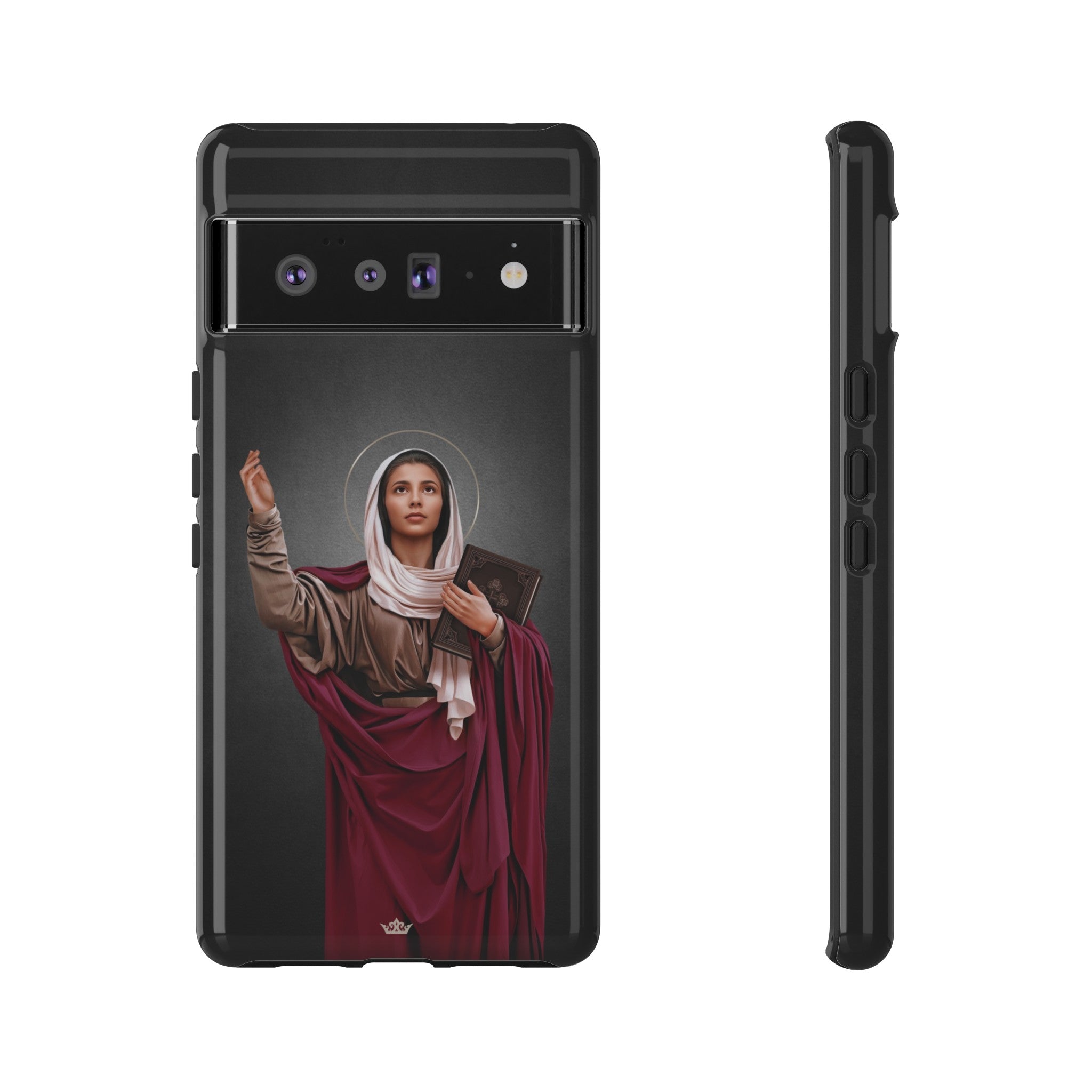St. Monica Hard Phone Case (Dark)