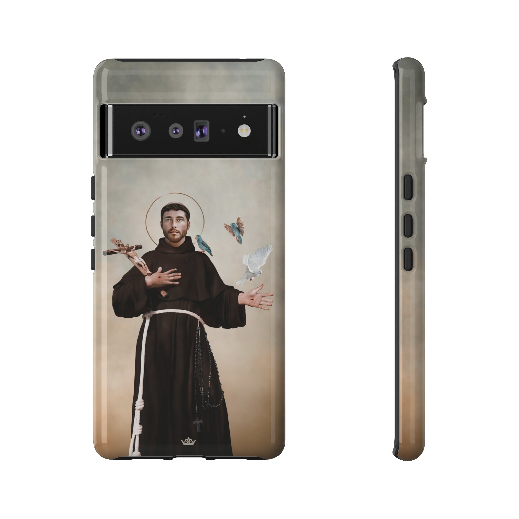 St. Francis of Assisi Hard Phone Case (Light)