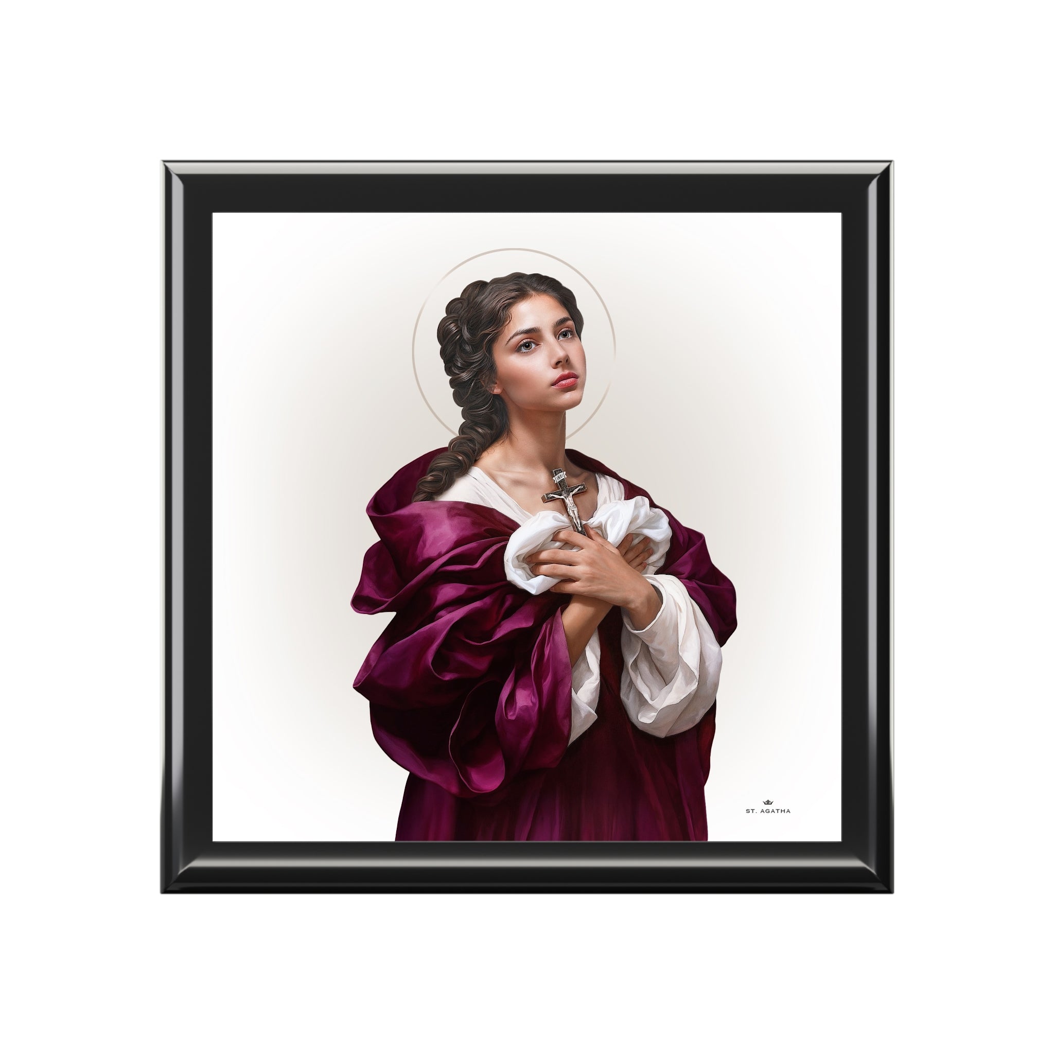 St. Agatha Keepsake Box