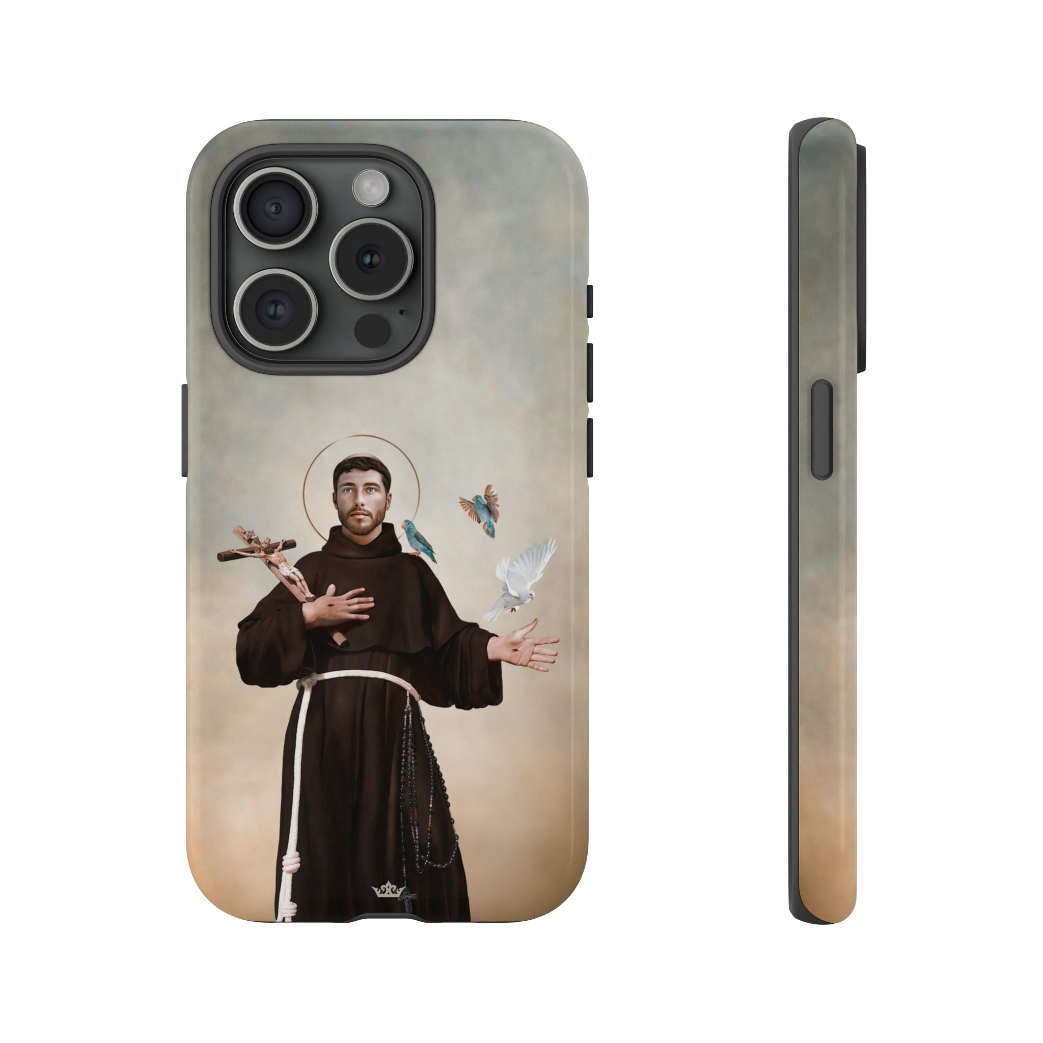 St. Francis of Assisi Hard Phone Case (Light)