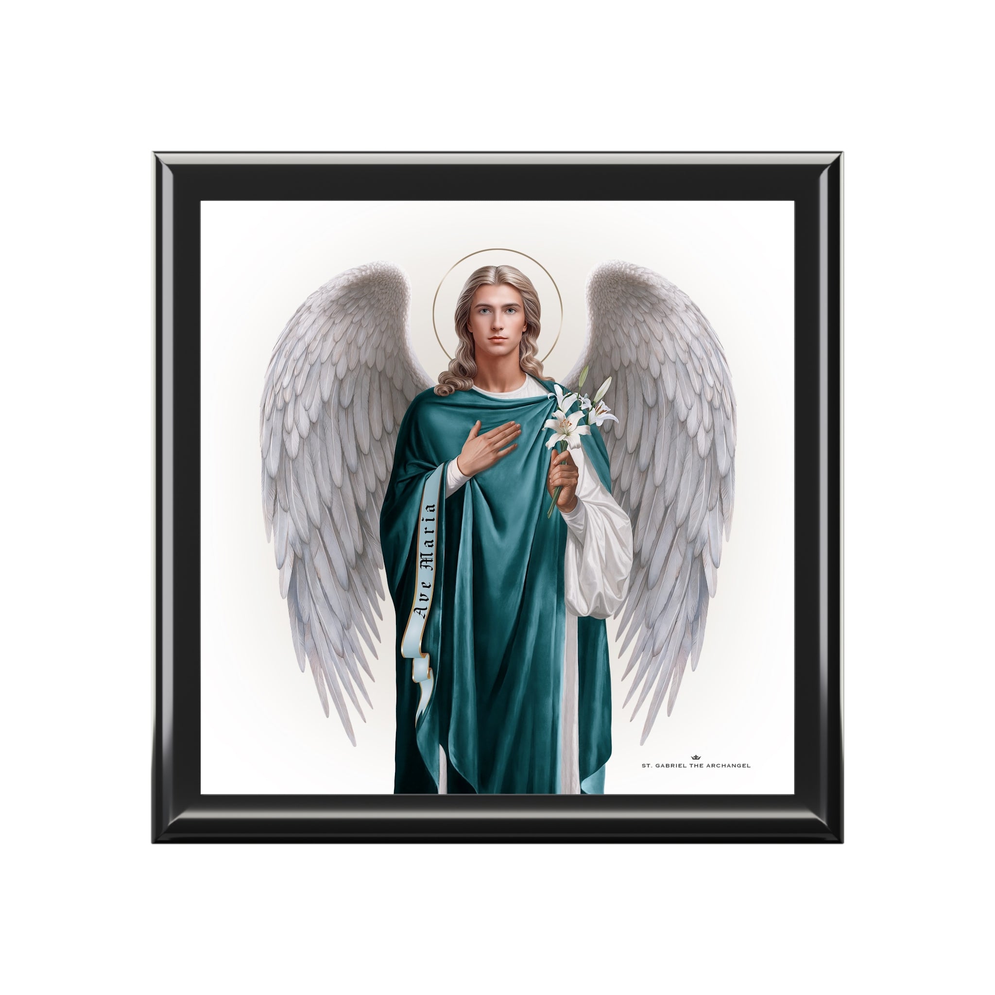 St. Gabriel the Archangel Keepsake Box