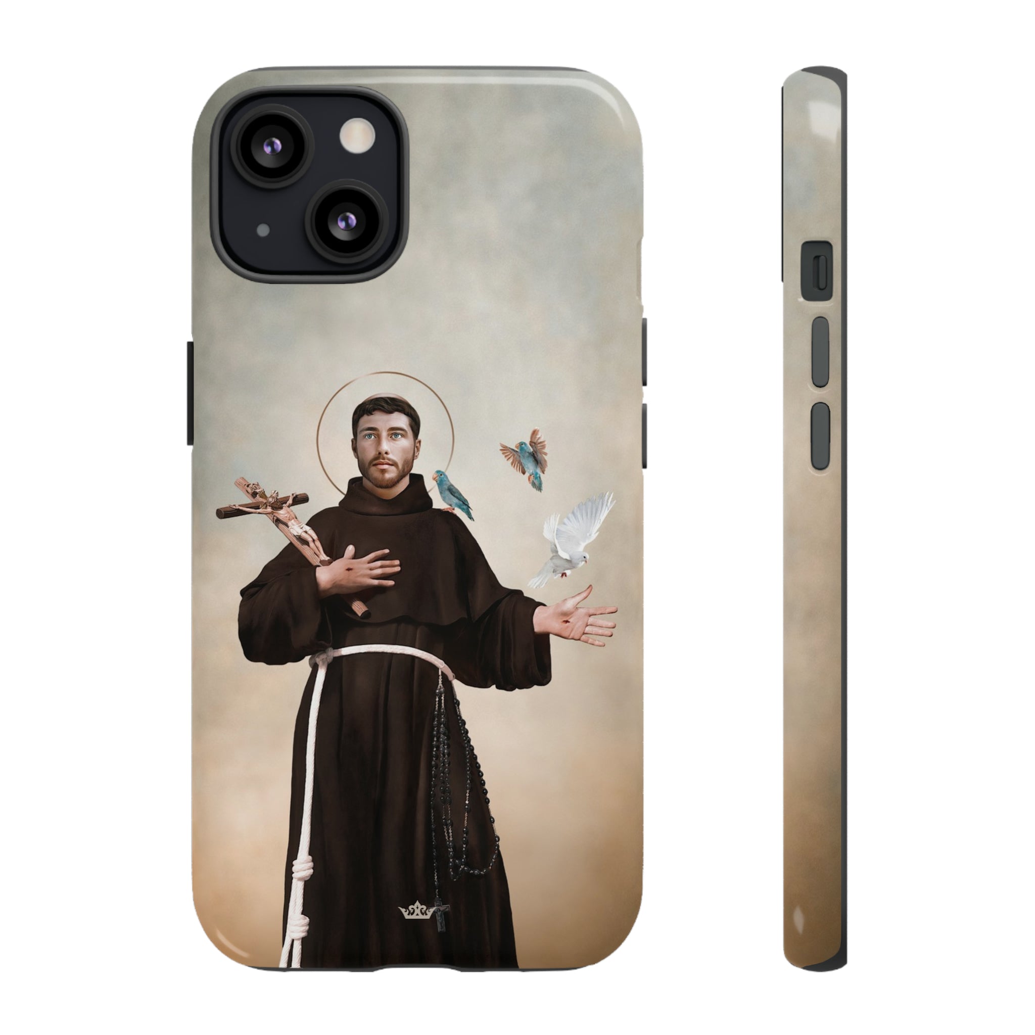 St. Francis of Assisi Hard Phone Case (Light)