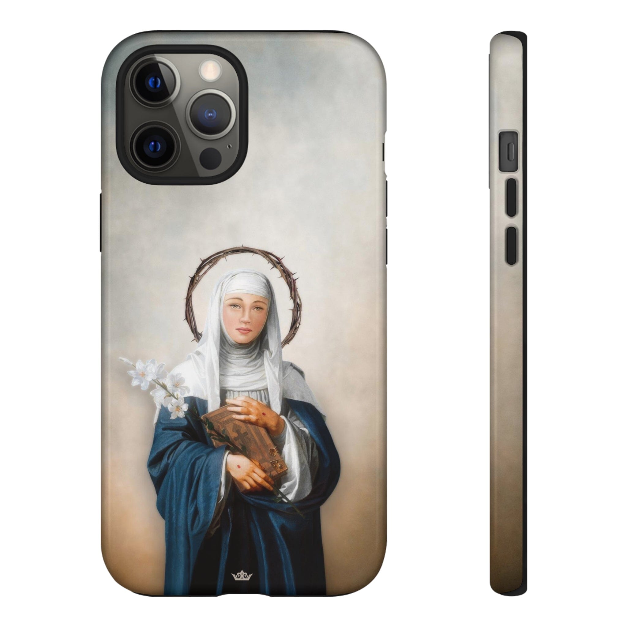 St. Catherine of Siena Hard Phone Case (Light)