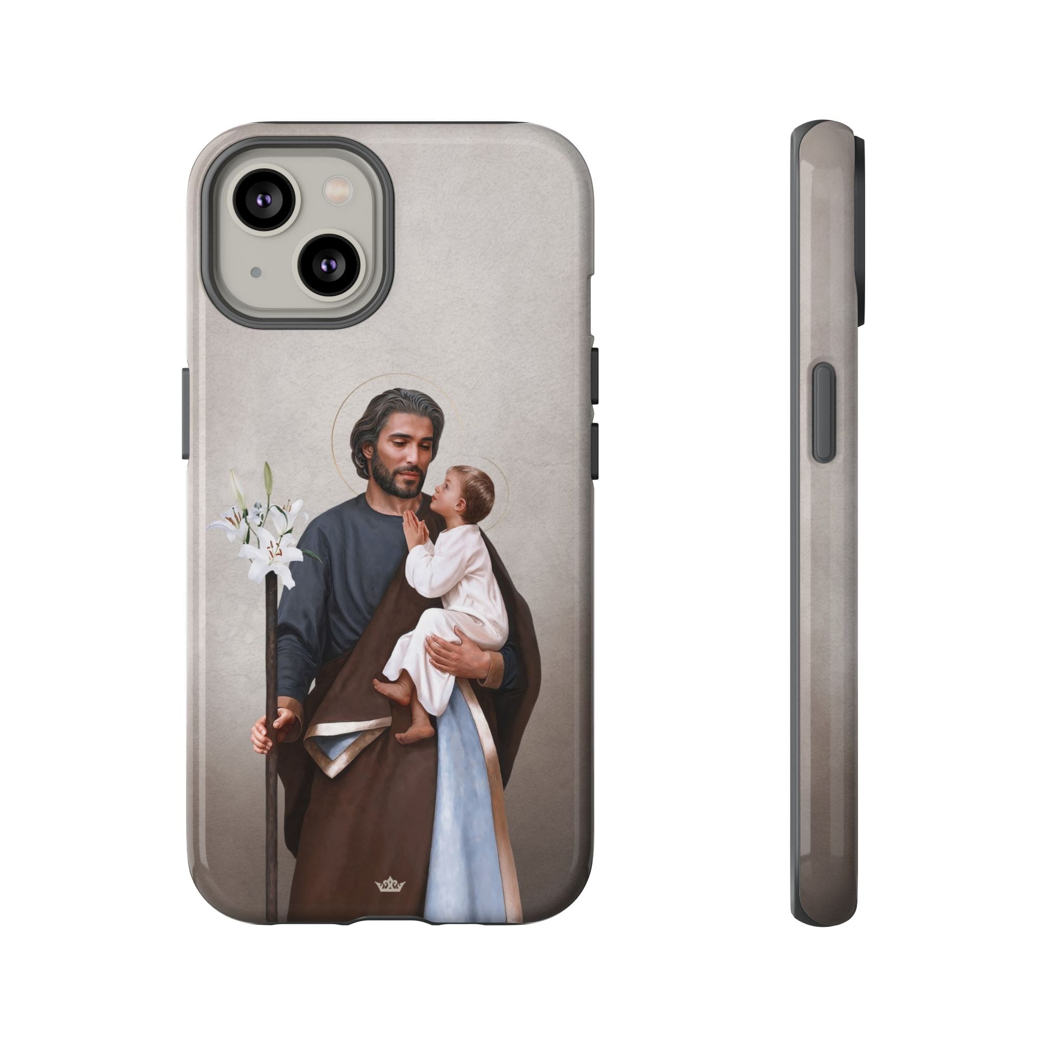 St. Joseph Hard Phone Case (Light) Copyright VENXARA
